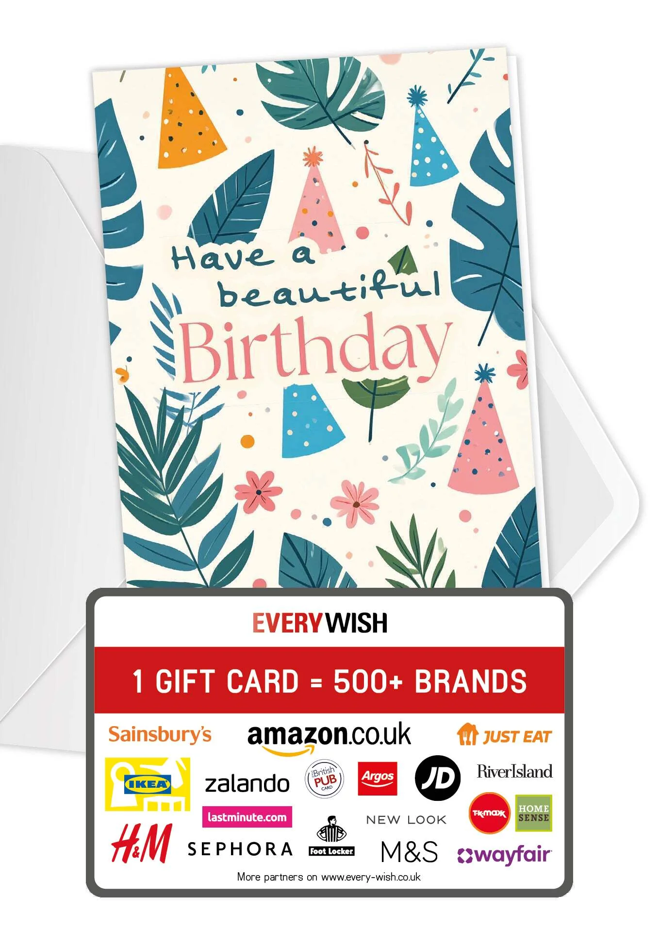 Beautiful Birthday - Party leaves