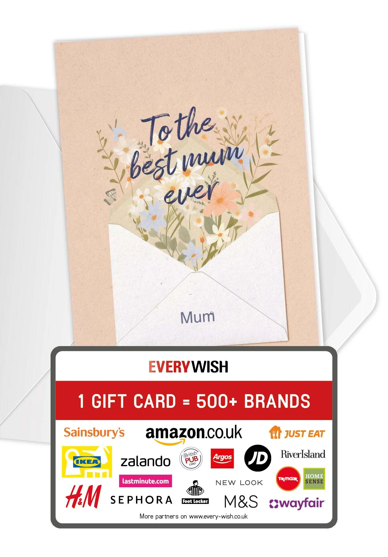 Best Mum ever - Letter Flowers PDF