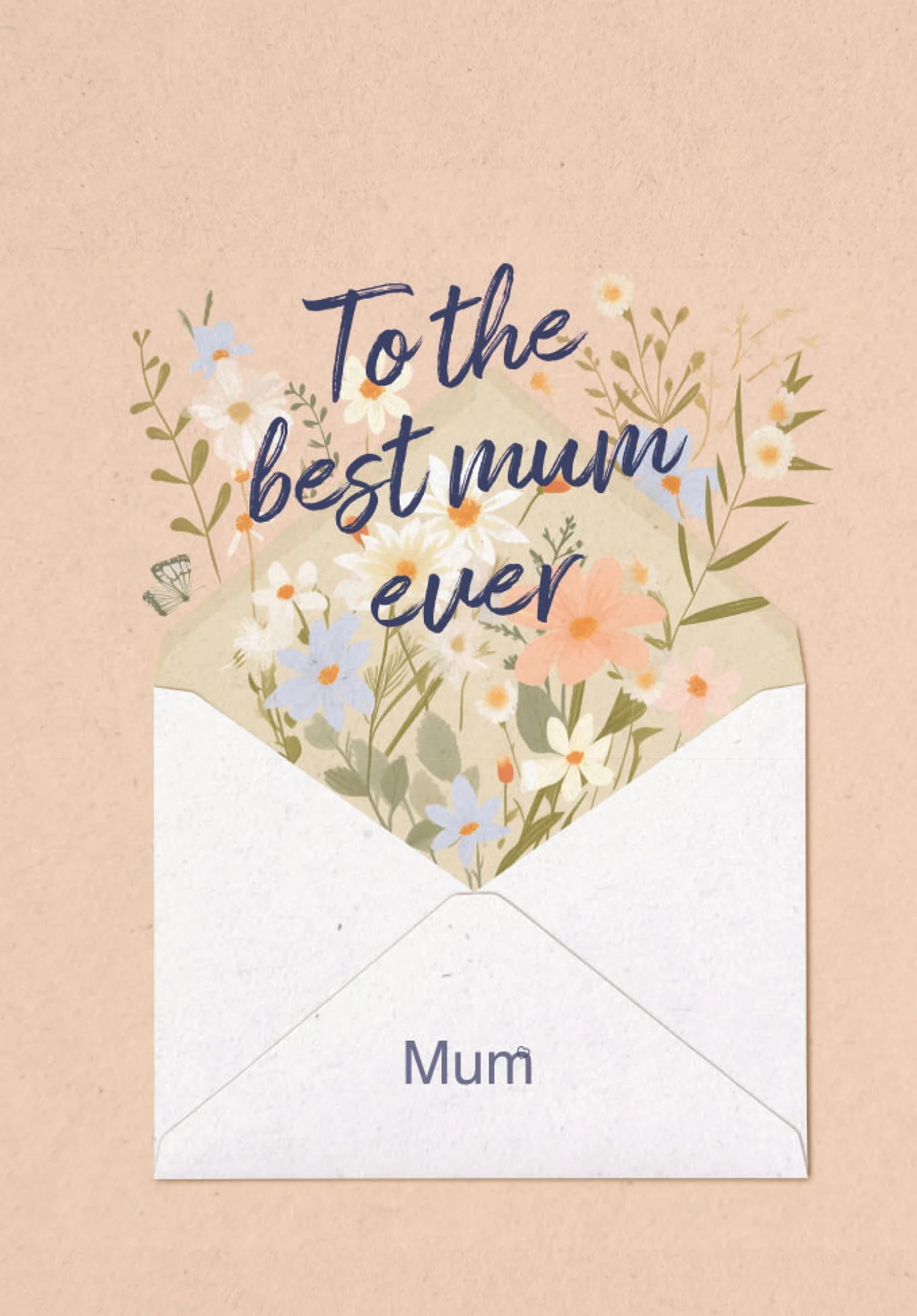 Best Mum ever - Letter Flowers PDF - Image 2