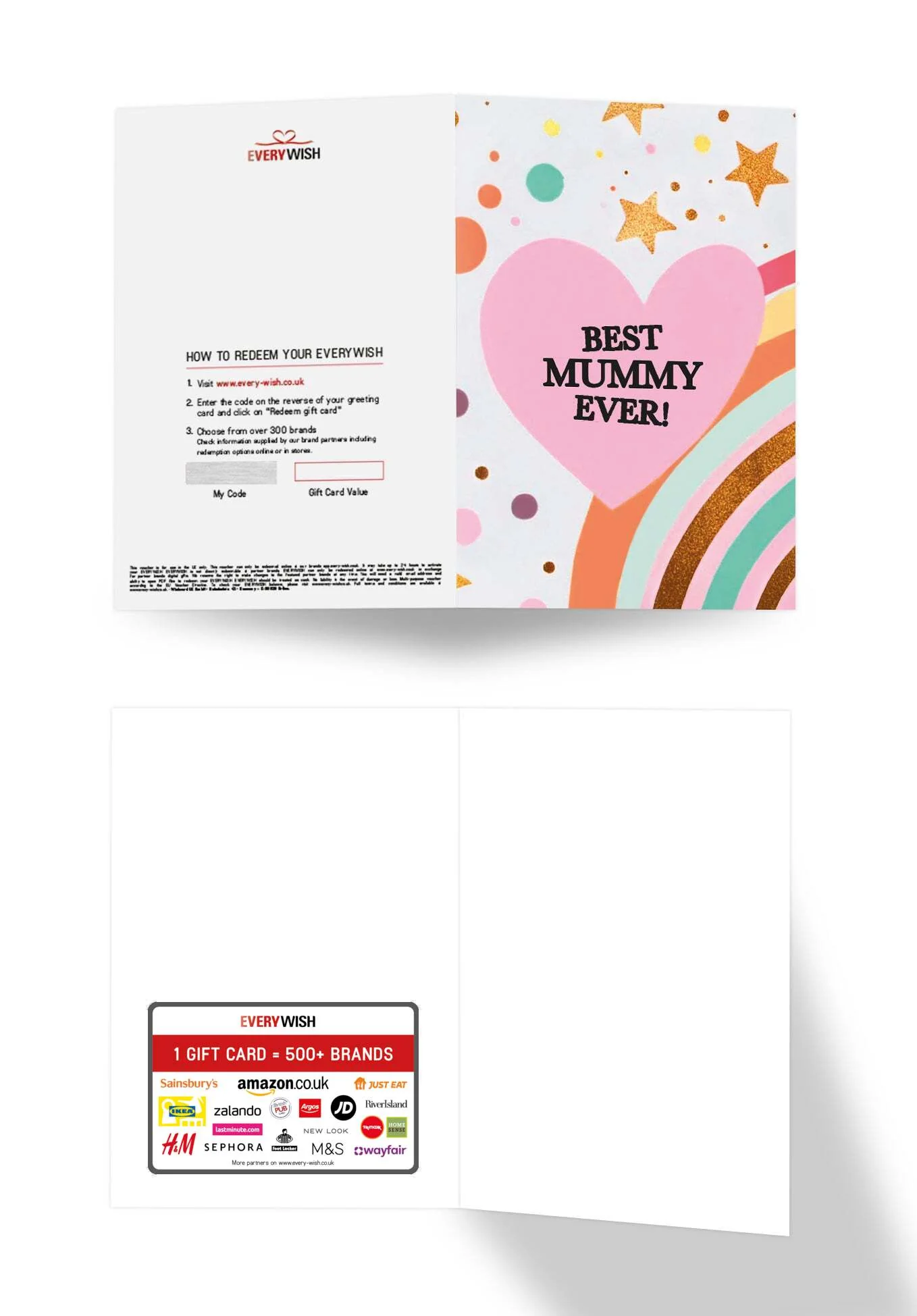 Best Mummy - Heart Rainbow - Image 3