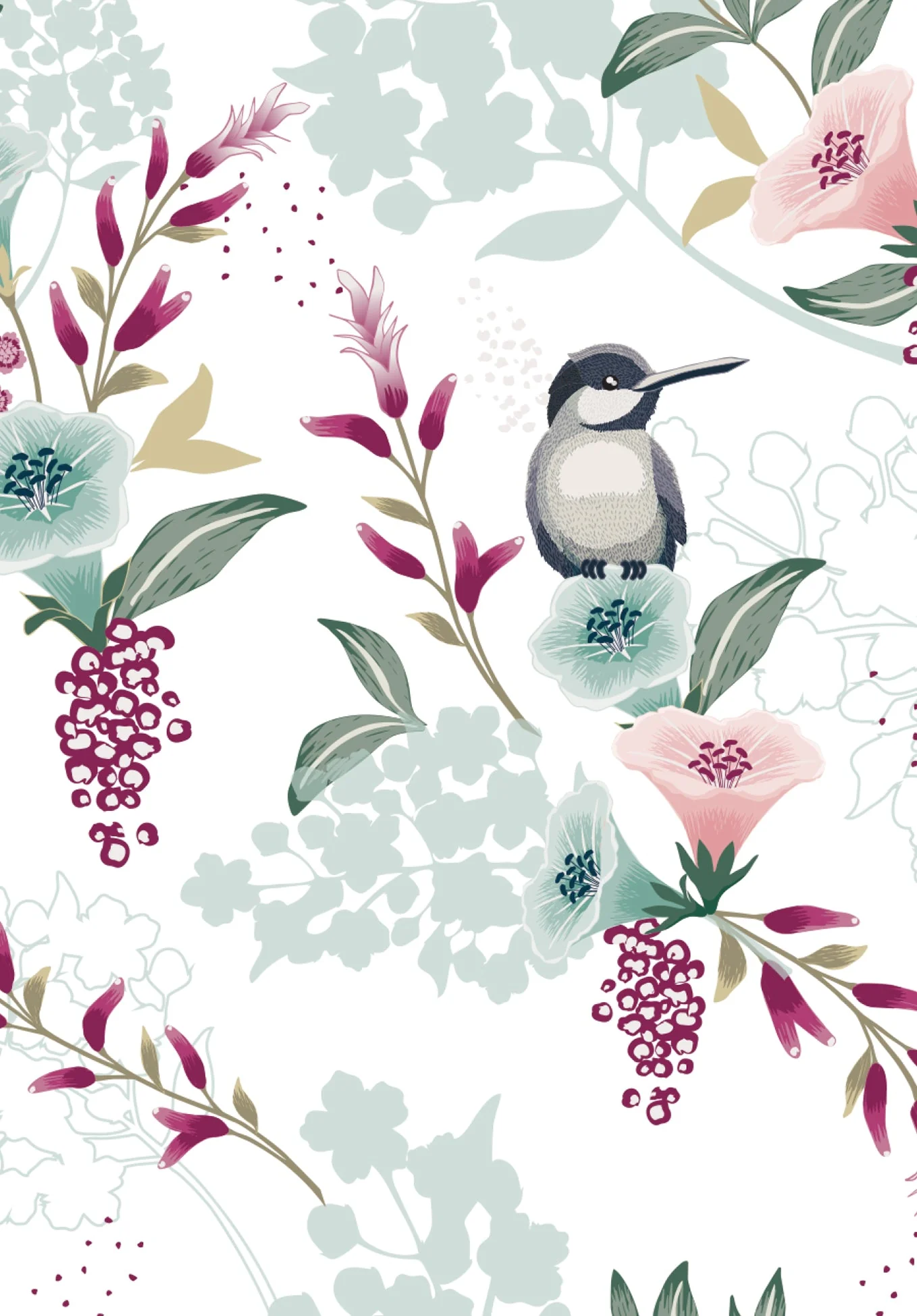 Bird on flower PDF - Image 2