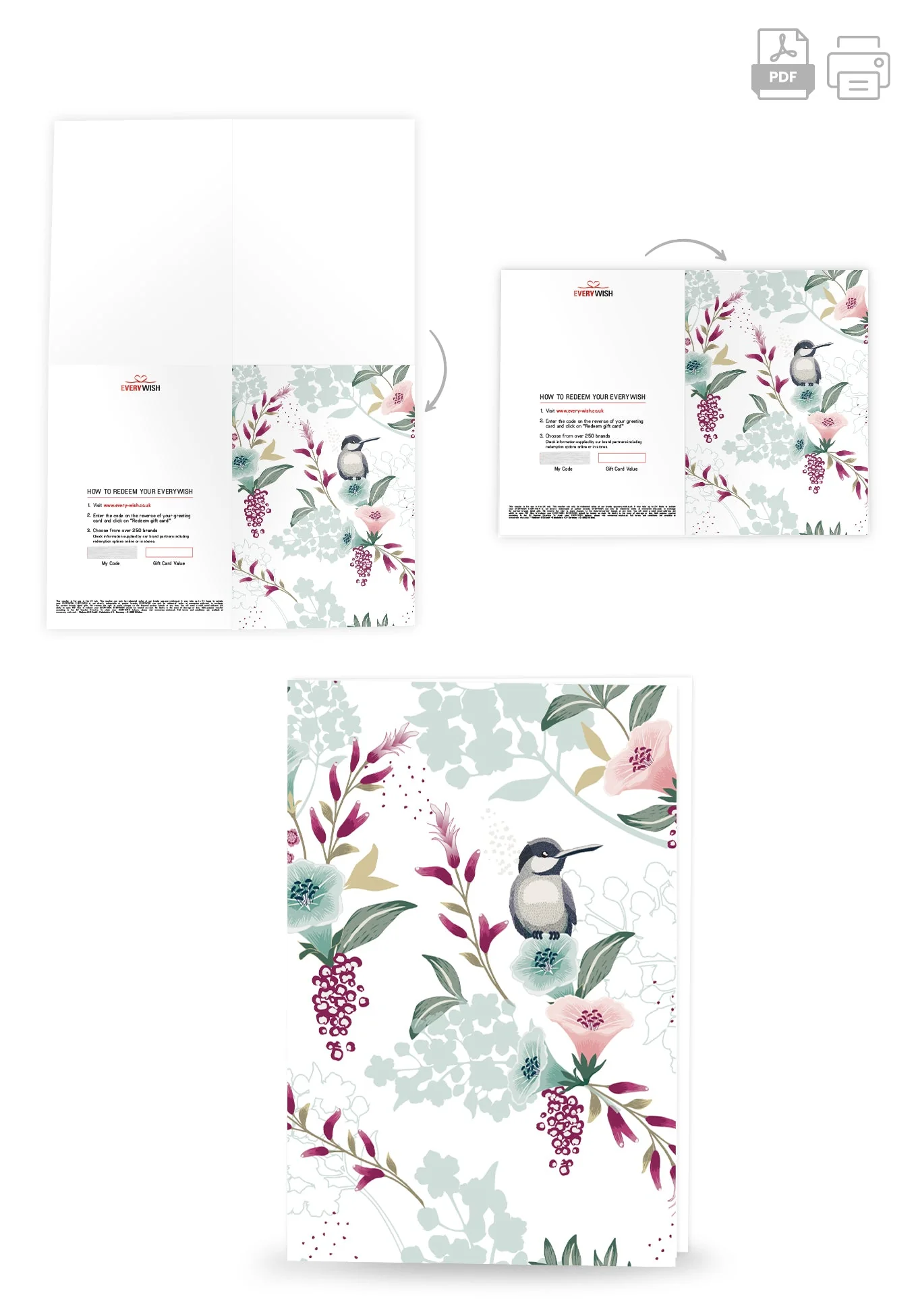 Bird on flower PDF - Image 4