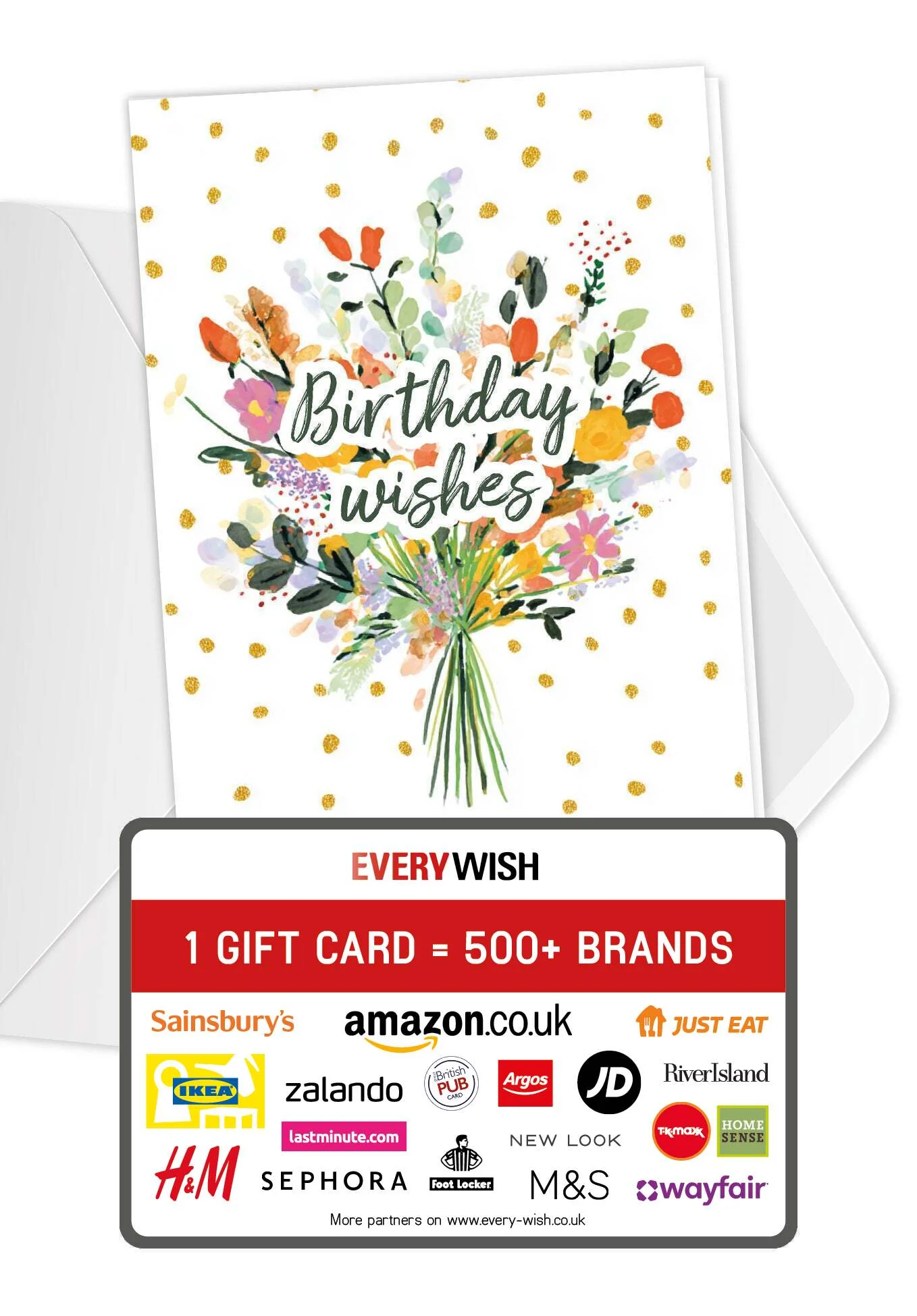Birthday Wishes - Bouquet Dots PDF