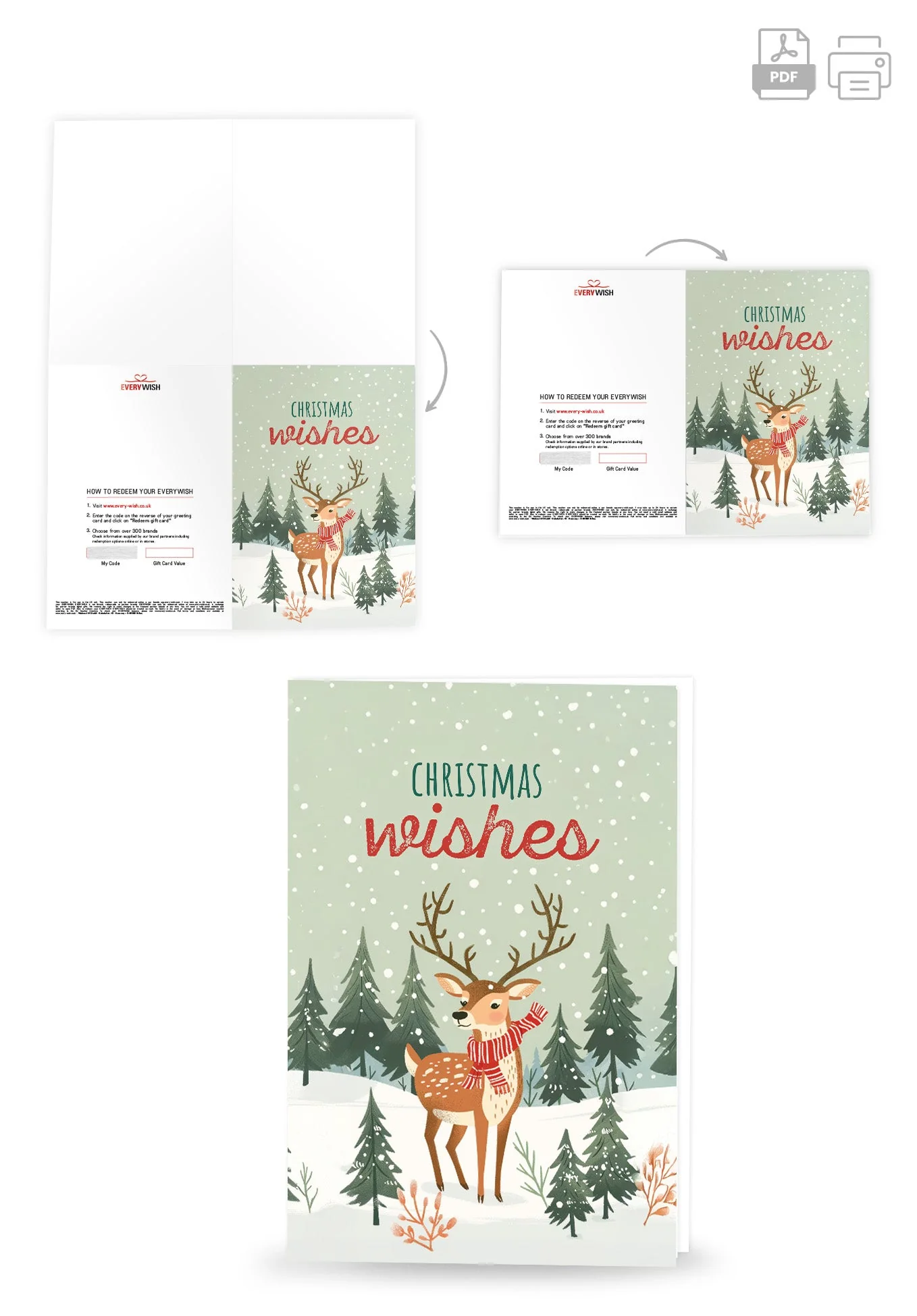 Christmas Wishes - Reindeer PDF - Image 4