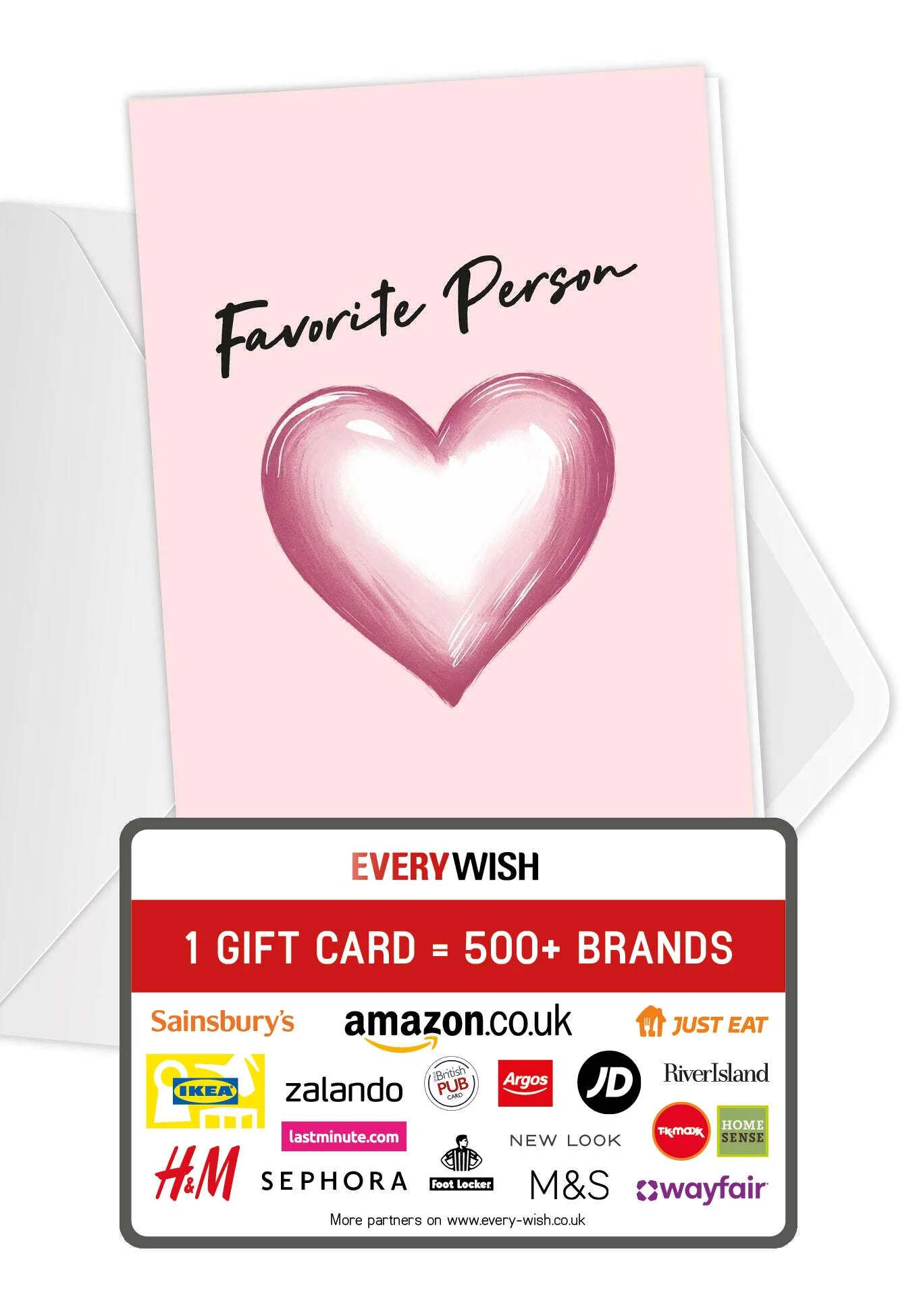Favourite person - Pink heart