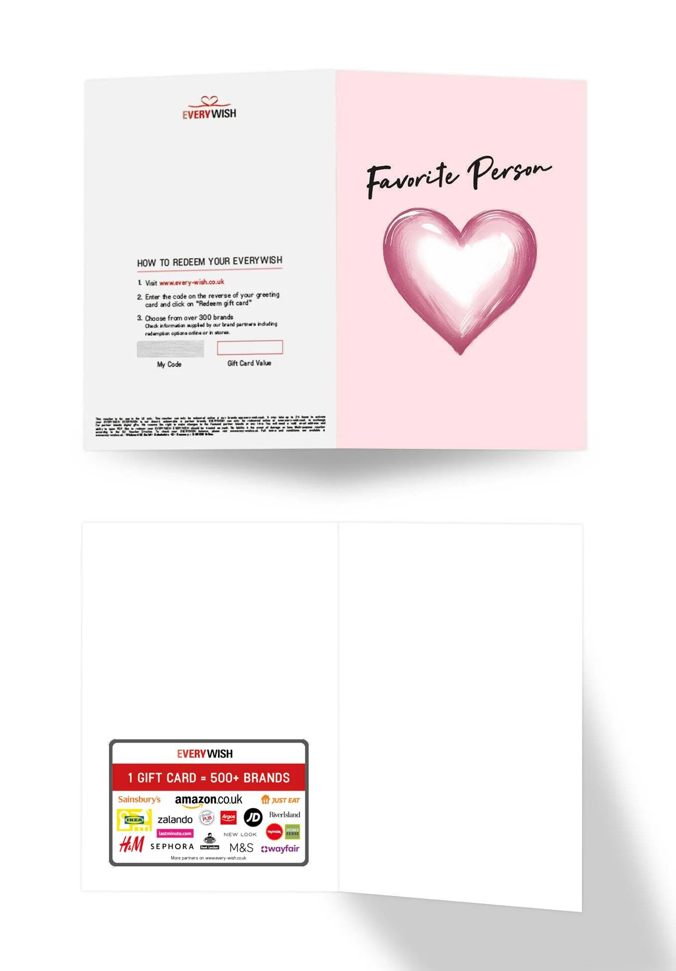 Favourite person - Pink heart PDF - Image 3