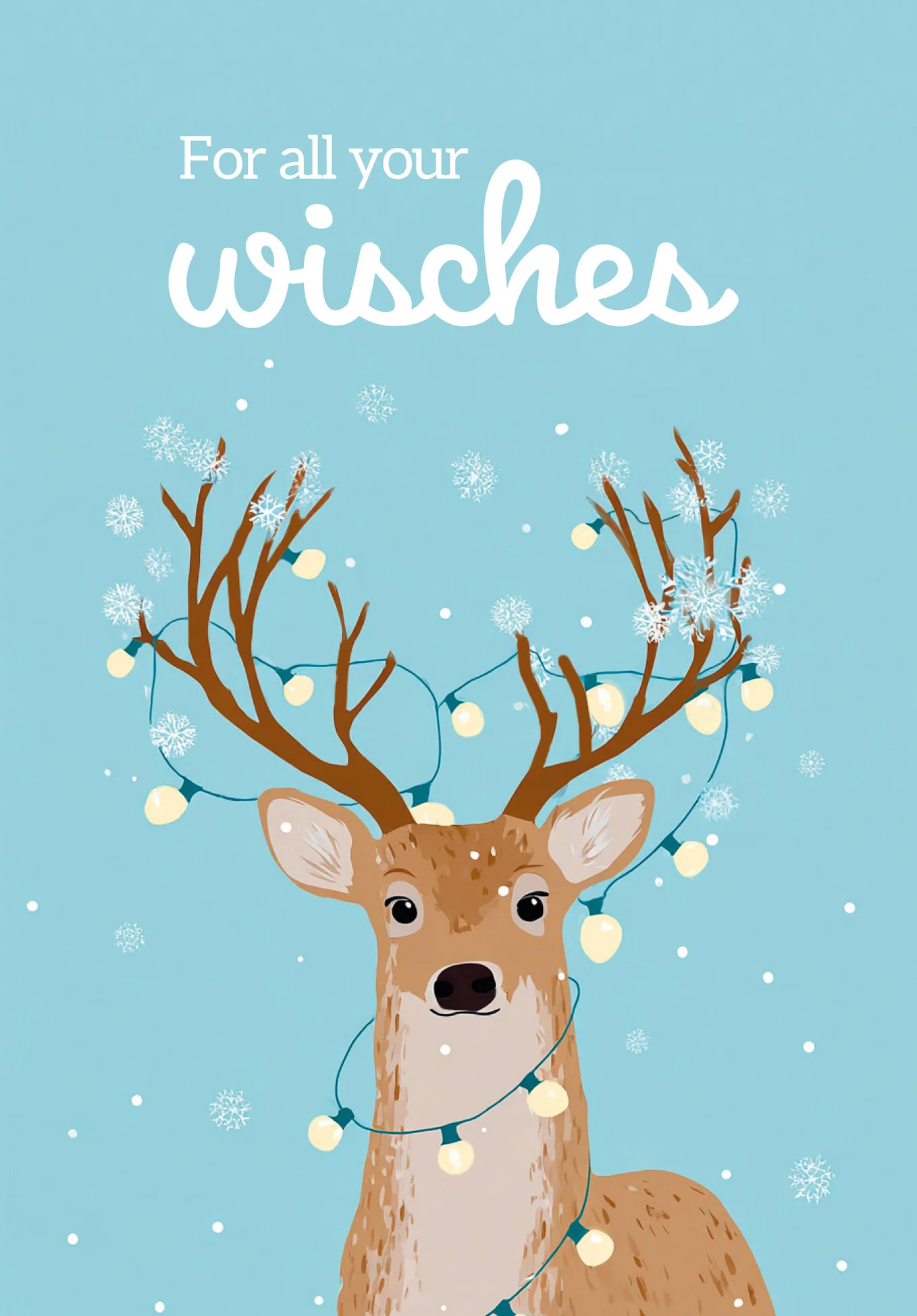 For all your wishes - Reindeer Fairy Lights - Image 2
