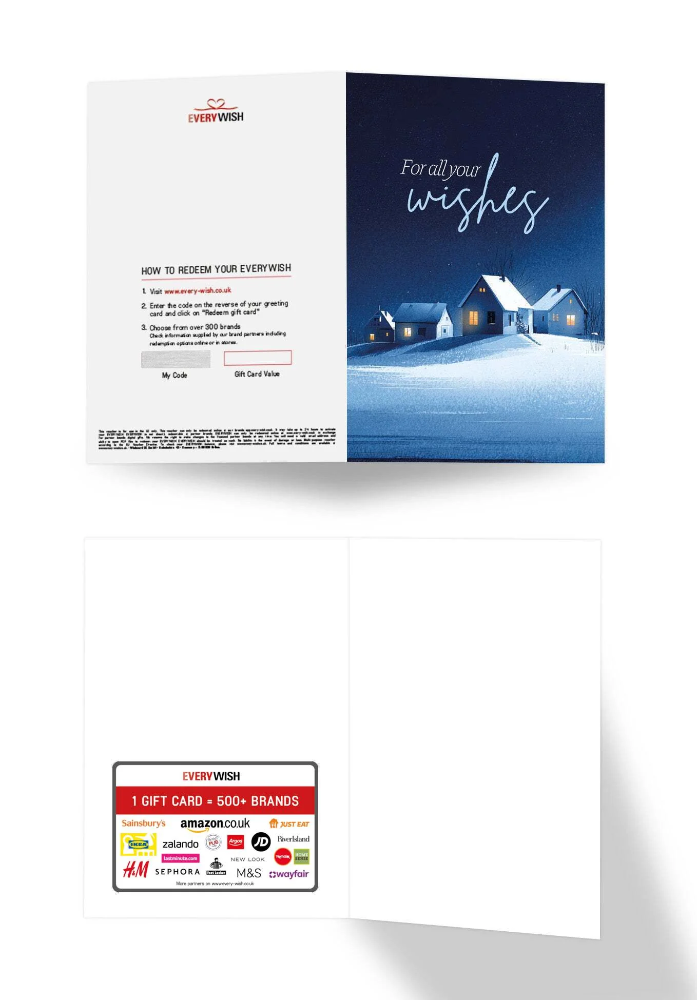 For all your wishes - Winter Town Blue - Image 3