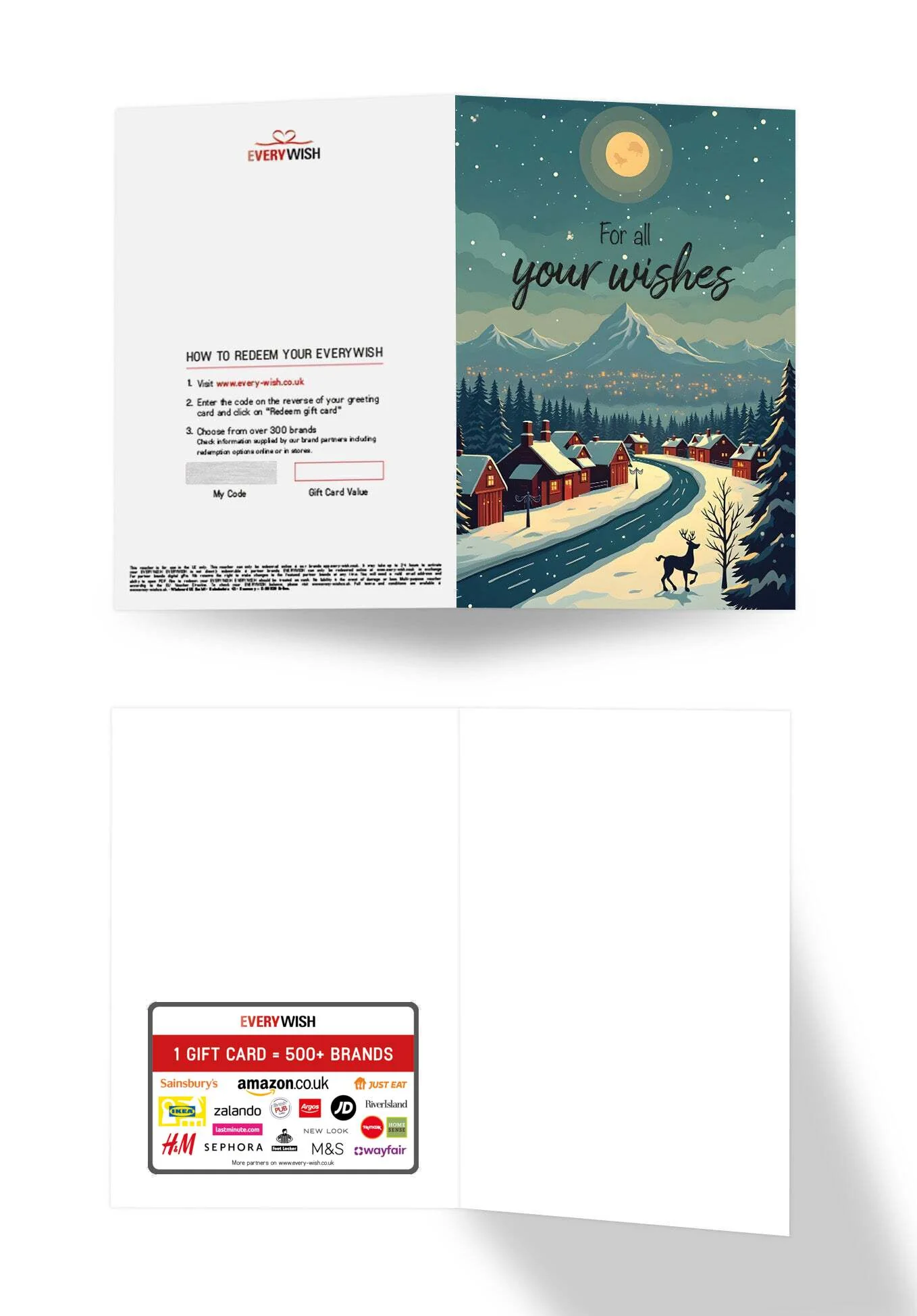 For all your wishes - Winter Town Reindeer - Image 3