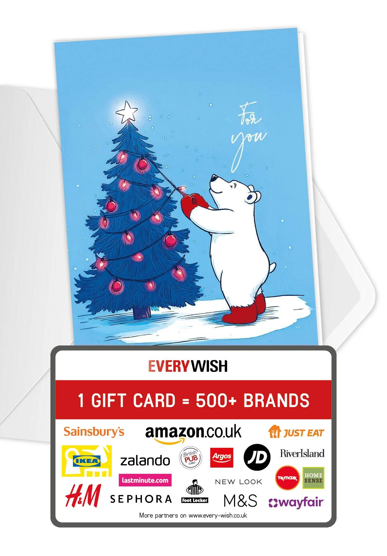 For you - Polar Bear Christmas Tree PDF