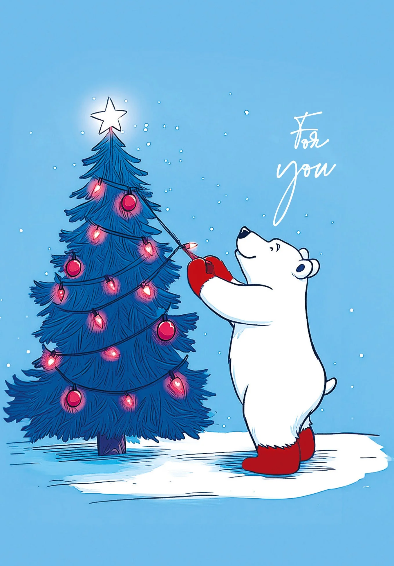 For you - Polar Bear Christmas Tree PDF - Image 2