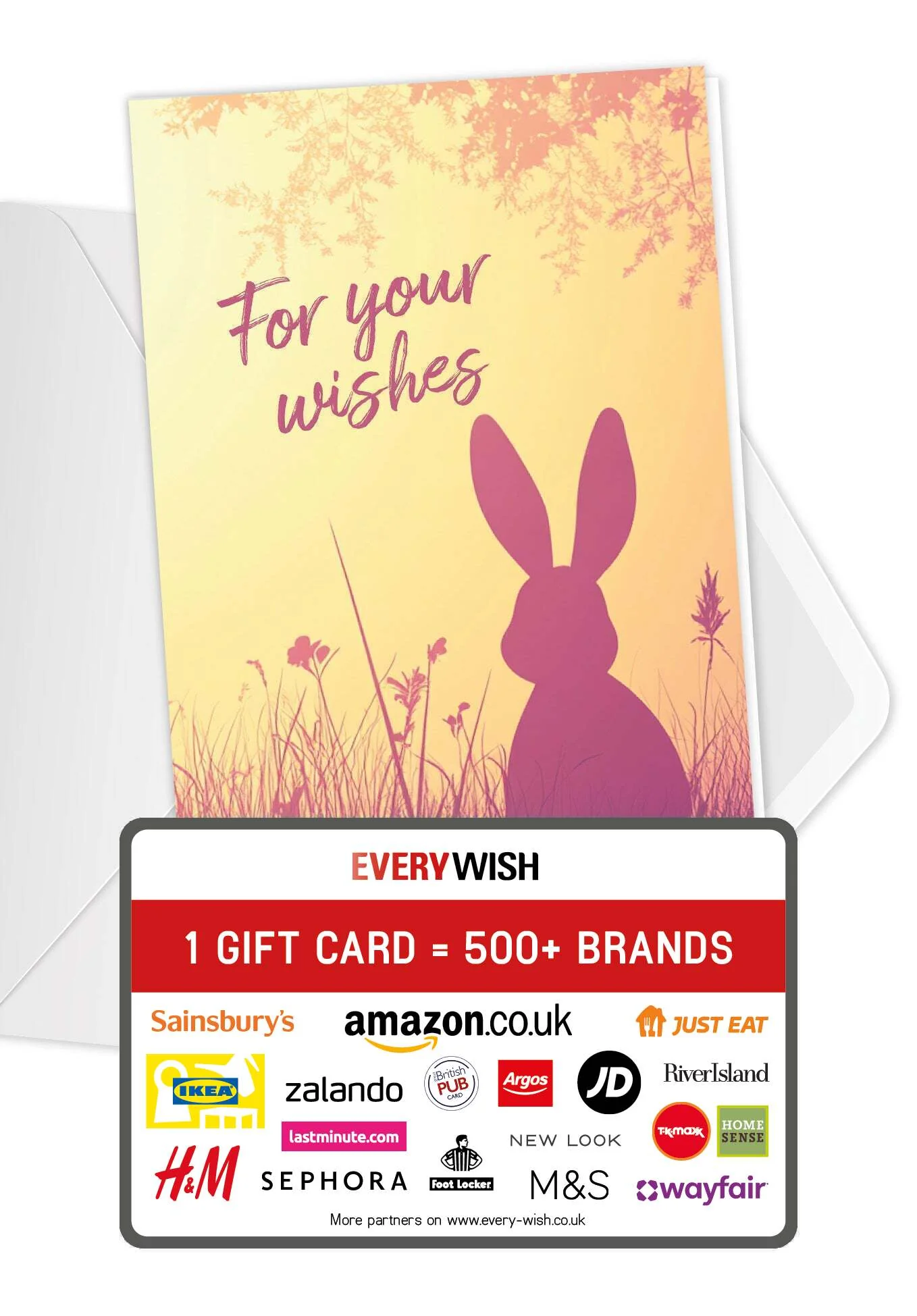 For your Wishes - Bunny Silhouette PDF