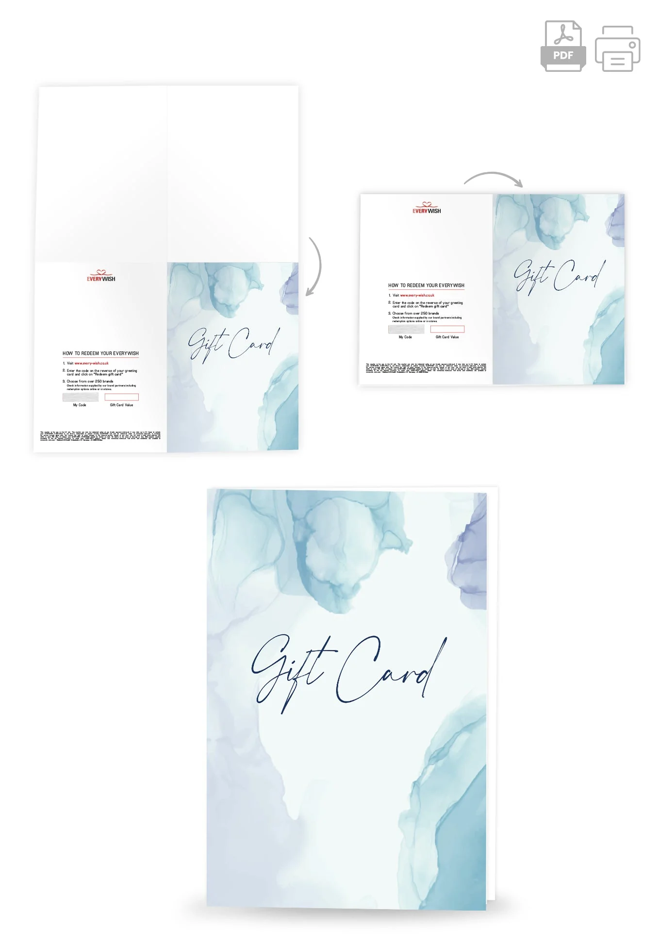 Gift Card - Watercolour Blue PDF - Image 4