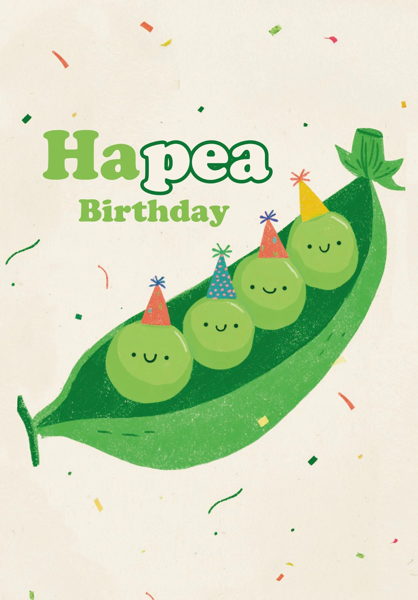 Hapea Birthday - Peas PDF - Image 2