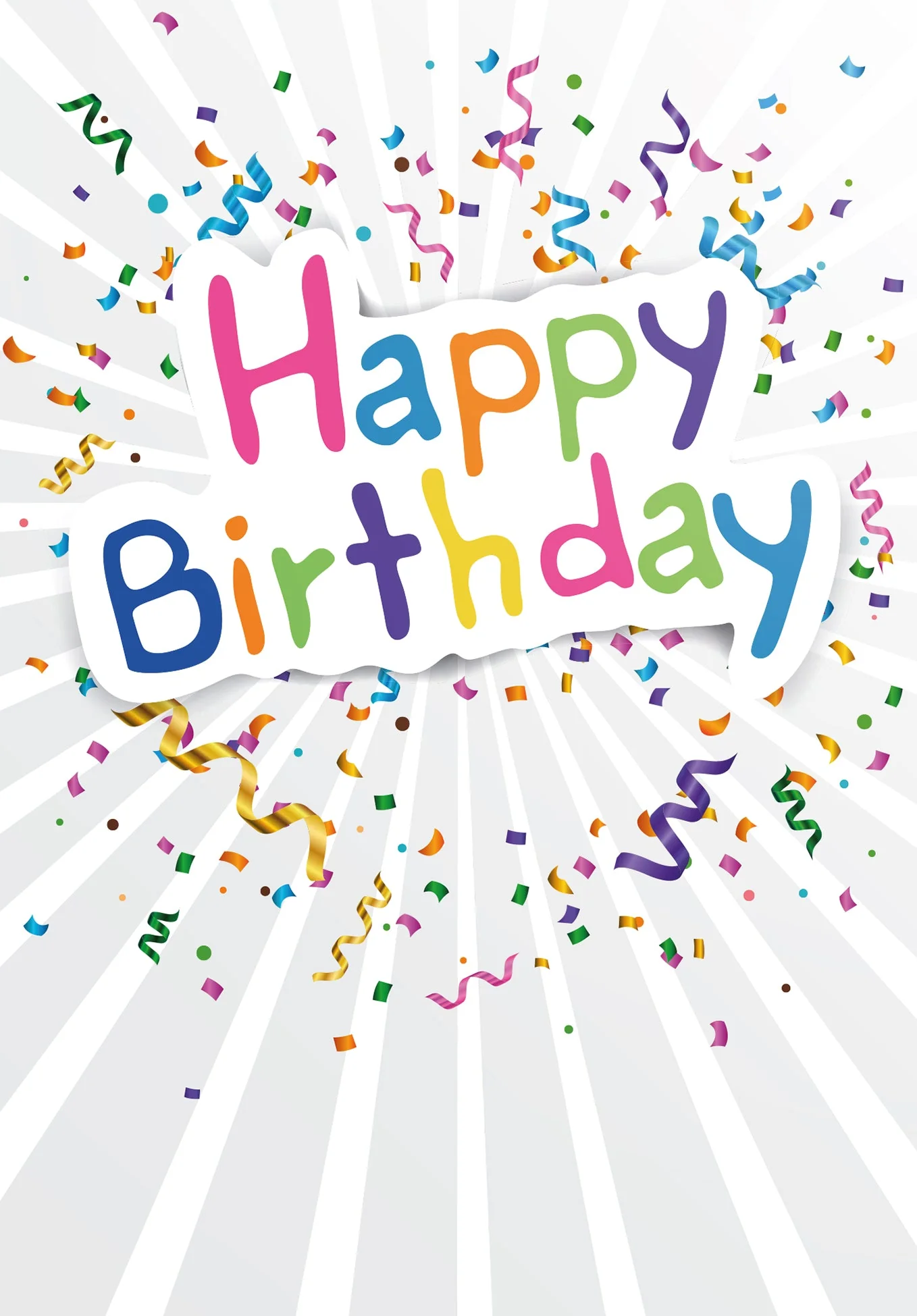 Happy Birthday - Confetti PDF - Image 2