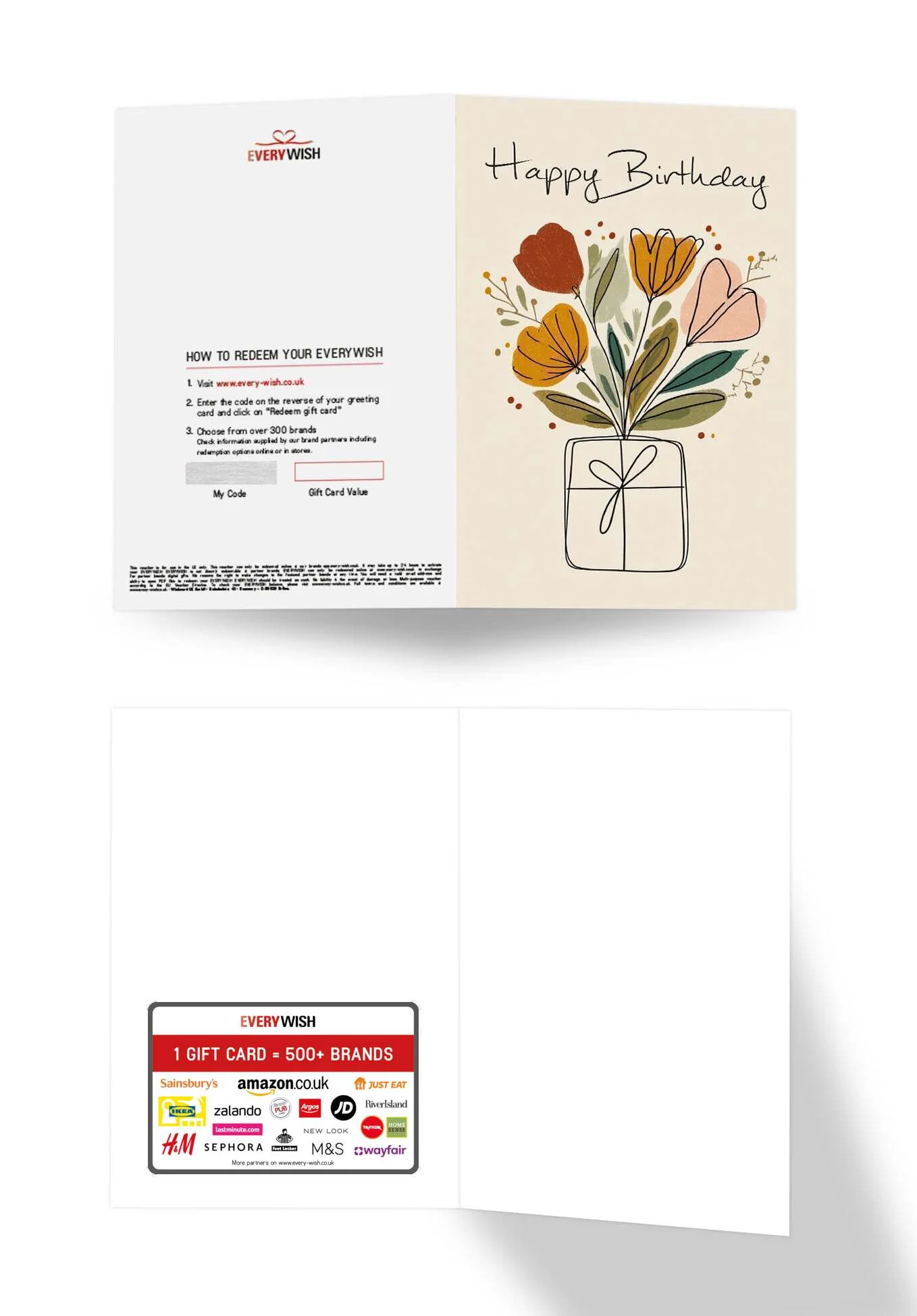 Happy Birthday - Gift flowers PDF - Image 3
