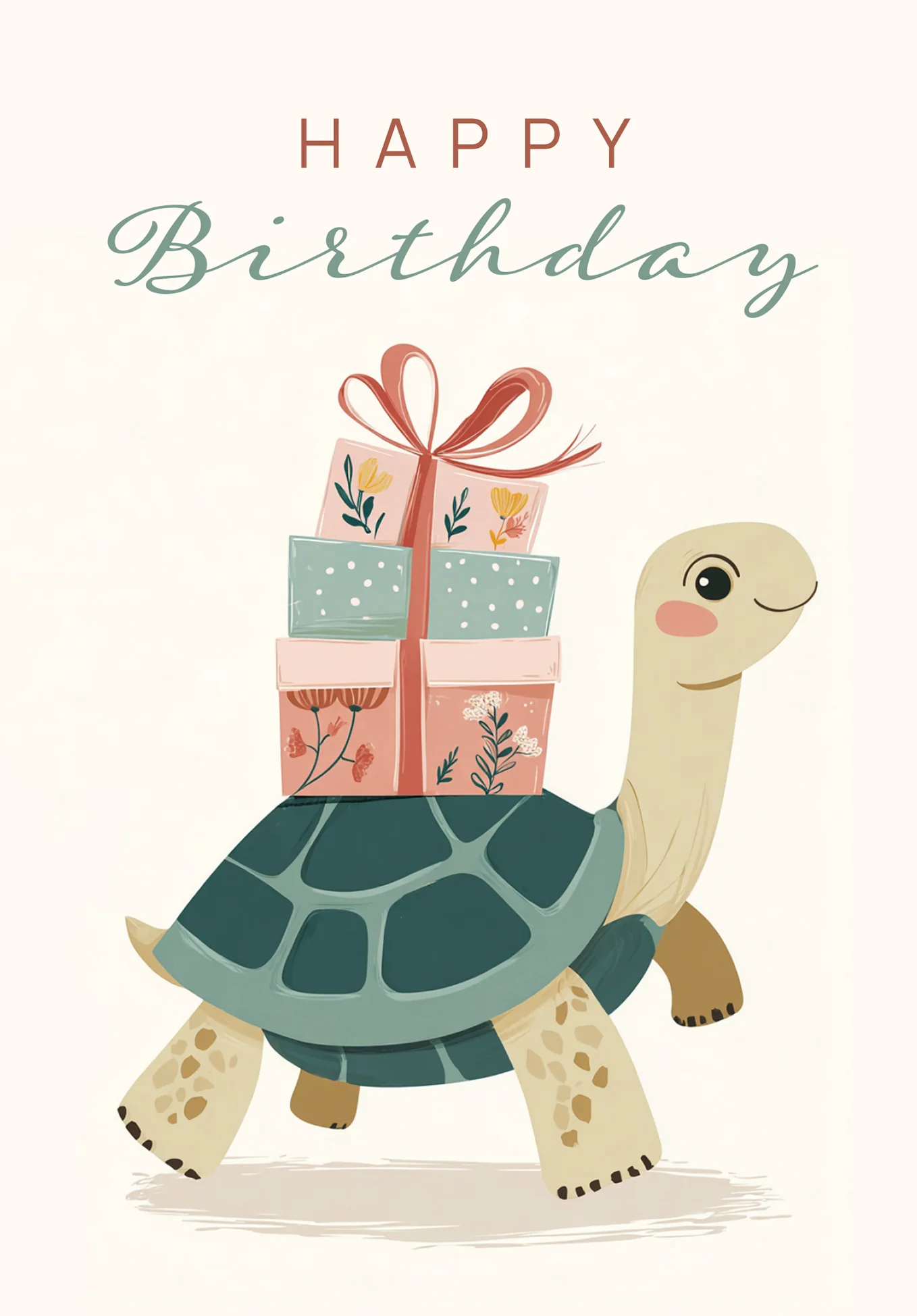 Happy Birthday - Turtle - Image 2