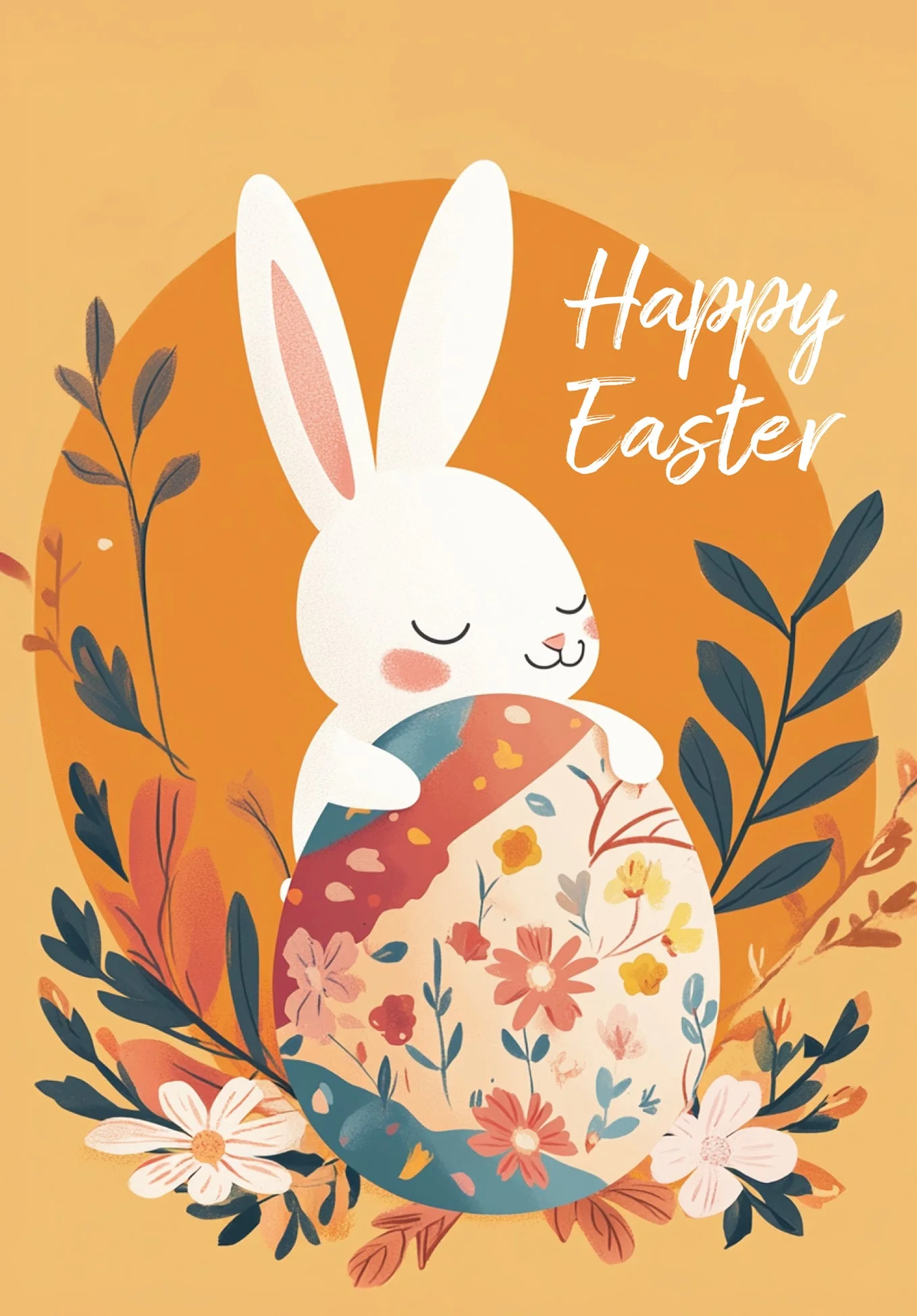 Happy Easter - Bunny Orange PDF - Image 2