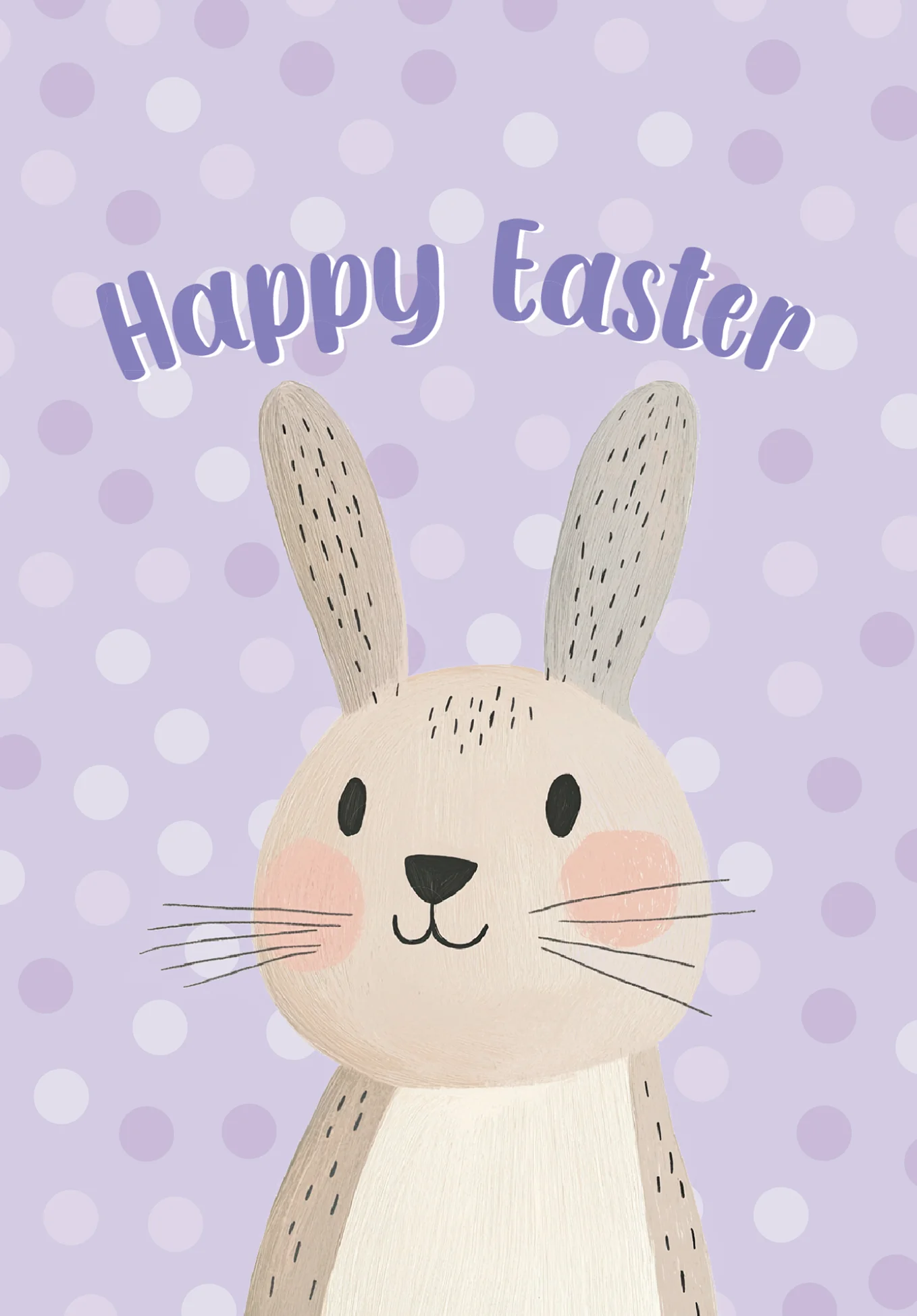 Happy Easter - Bunny Pastel Purple - Image 2