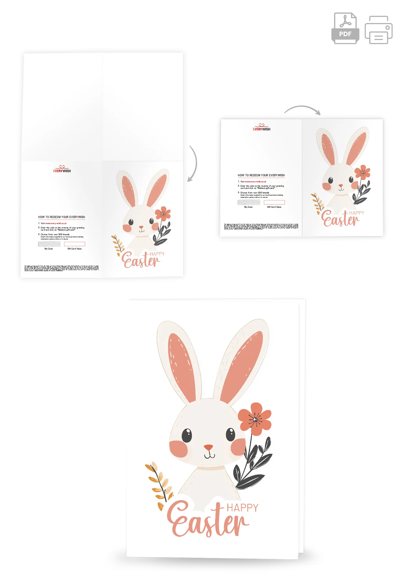 Happy Easter - Bunny White - Image 4