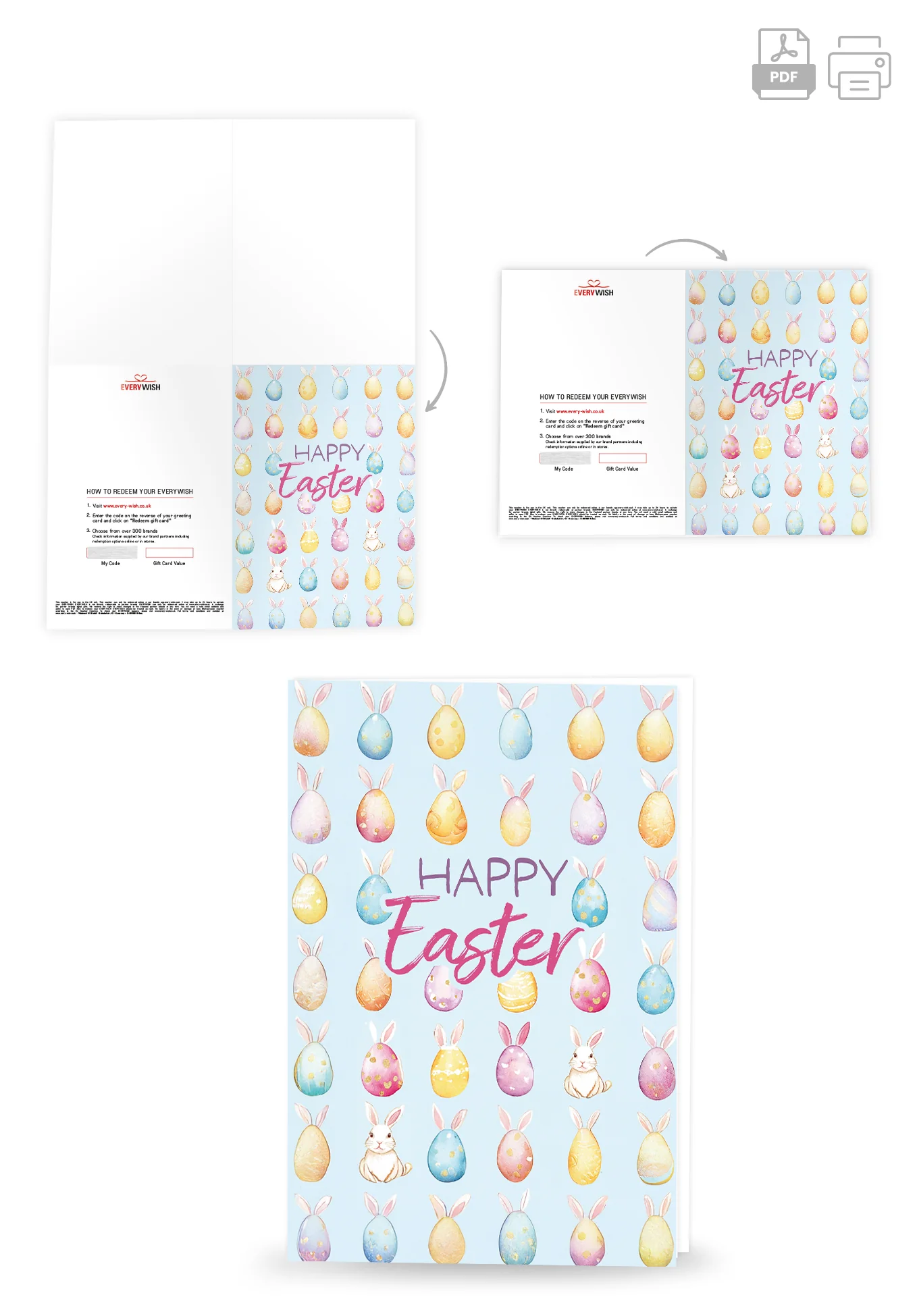 Happy Easter - Egg Pattern - Image 4