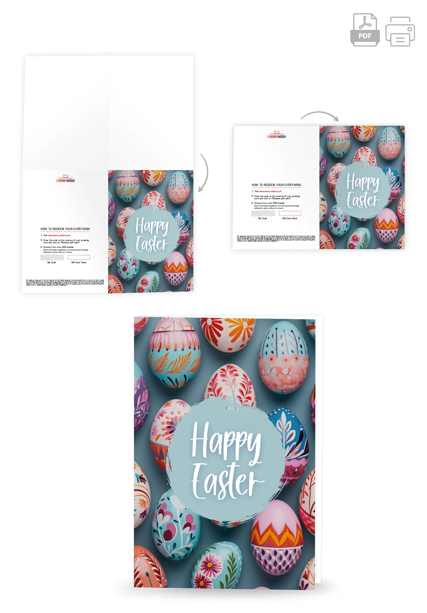 Happy Easter - Eggs Colourful - Image 4
