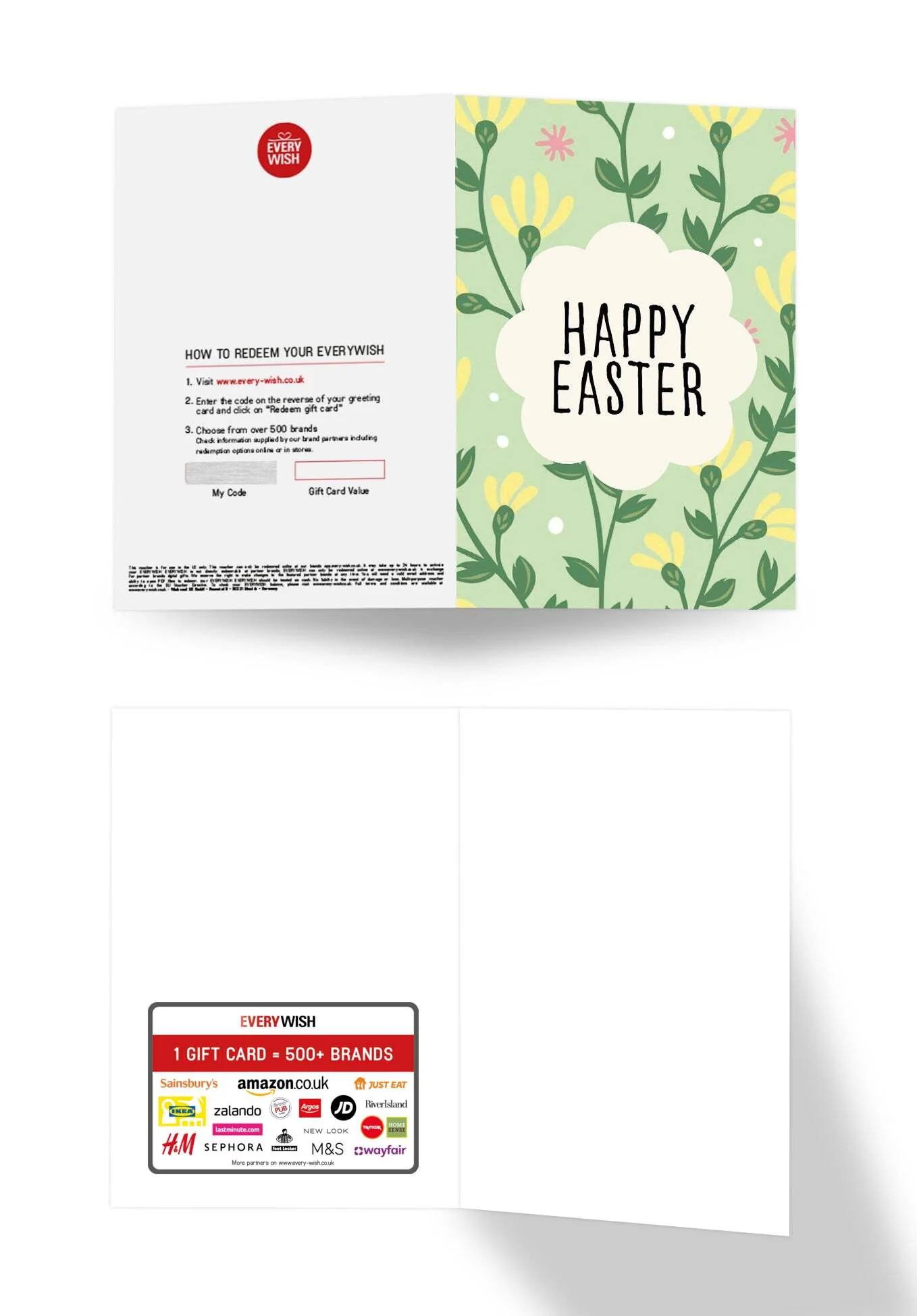 Happy Easter - Floral pattern green PDF - Image 3