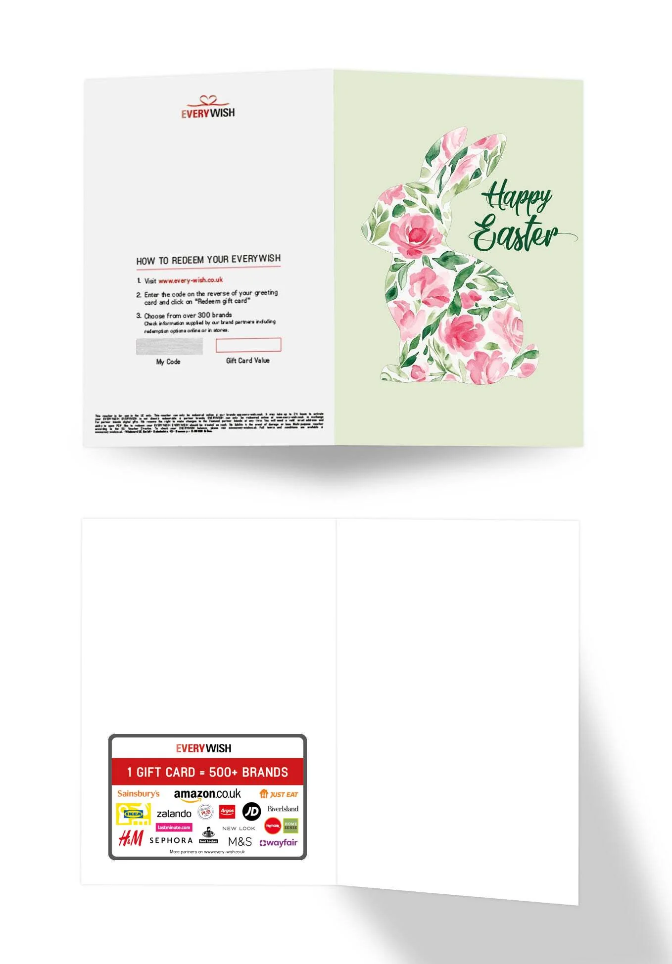 Happy Easter - Flower Bunny - Image 3