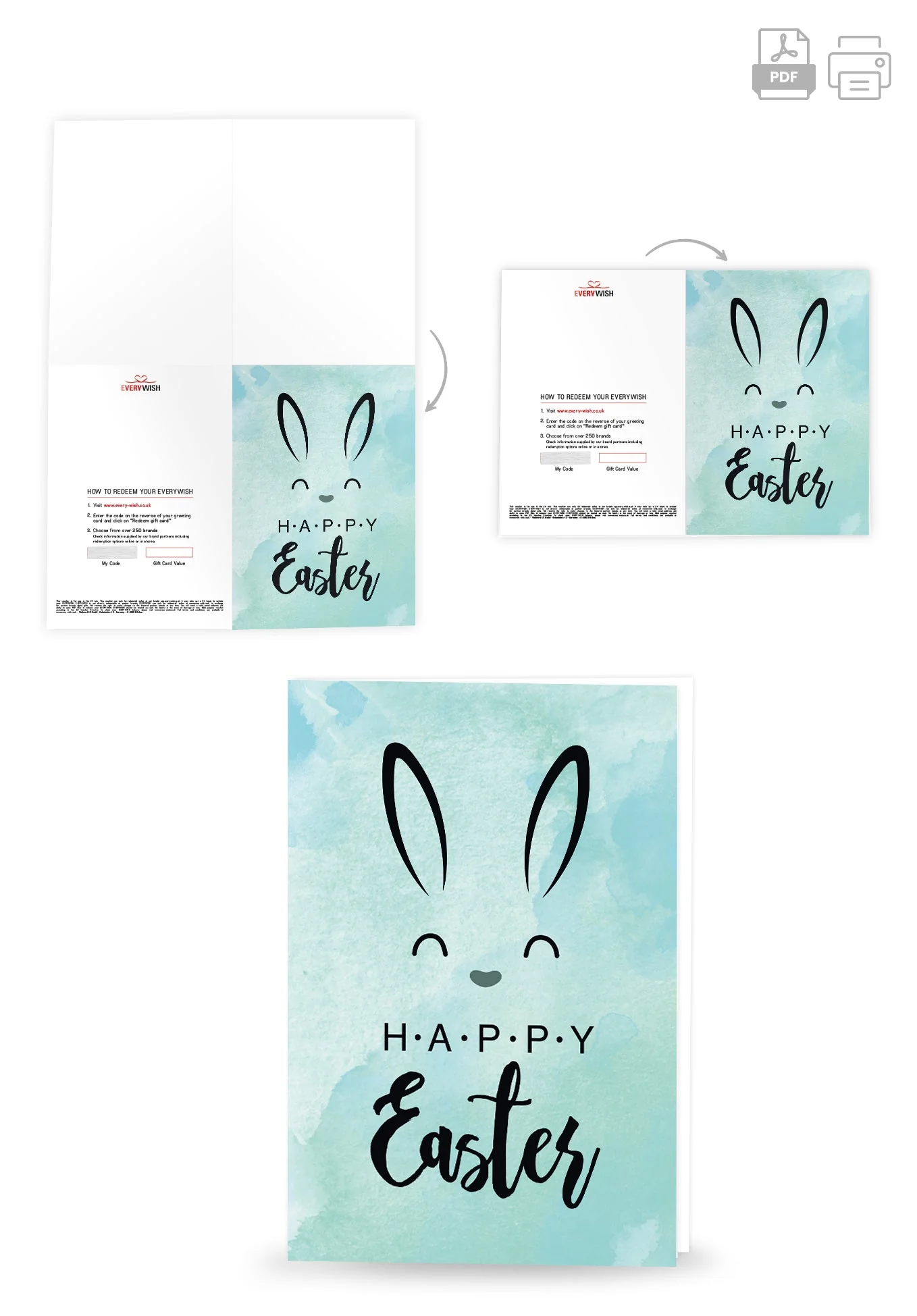 Happy Easter - Rabbit Ears PDF - Image 4
