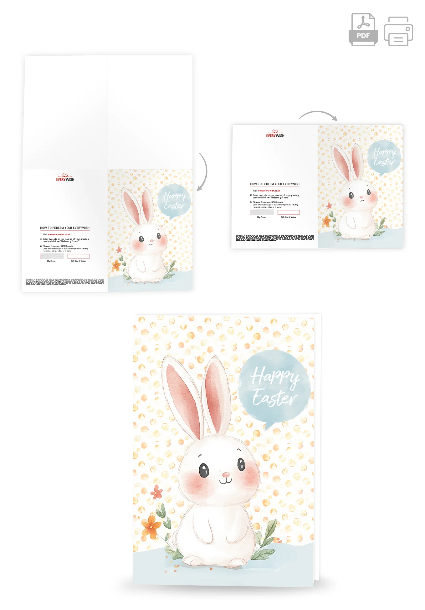 Happy Easter - Speech Bubble - Image 4