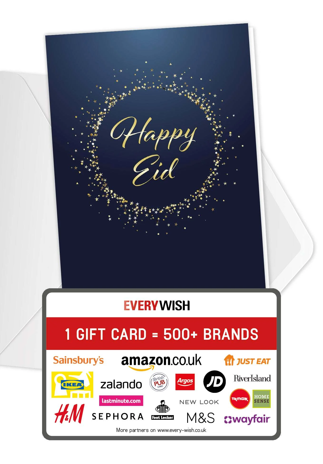 Happy Eid - Bleu or