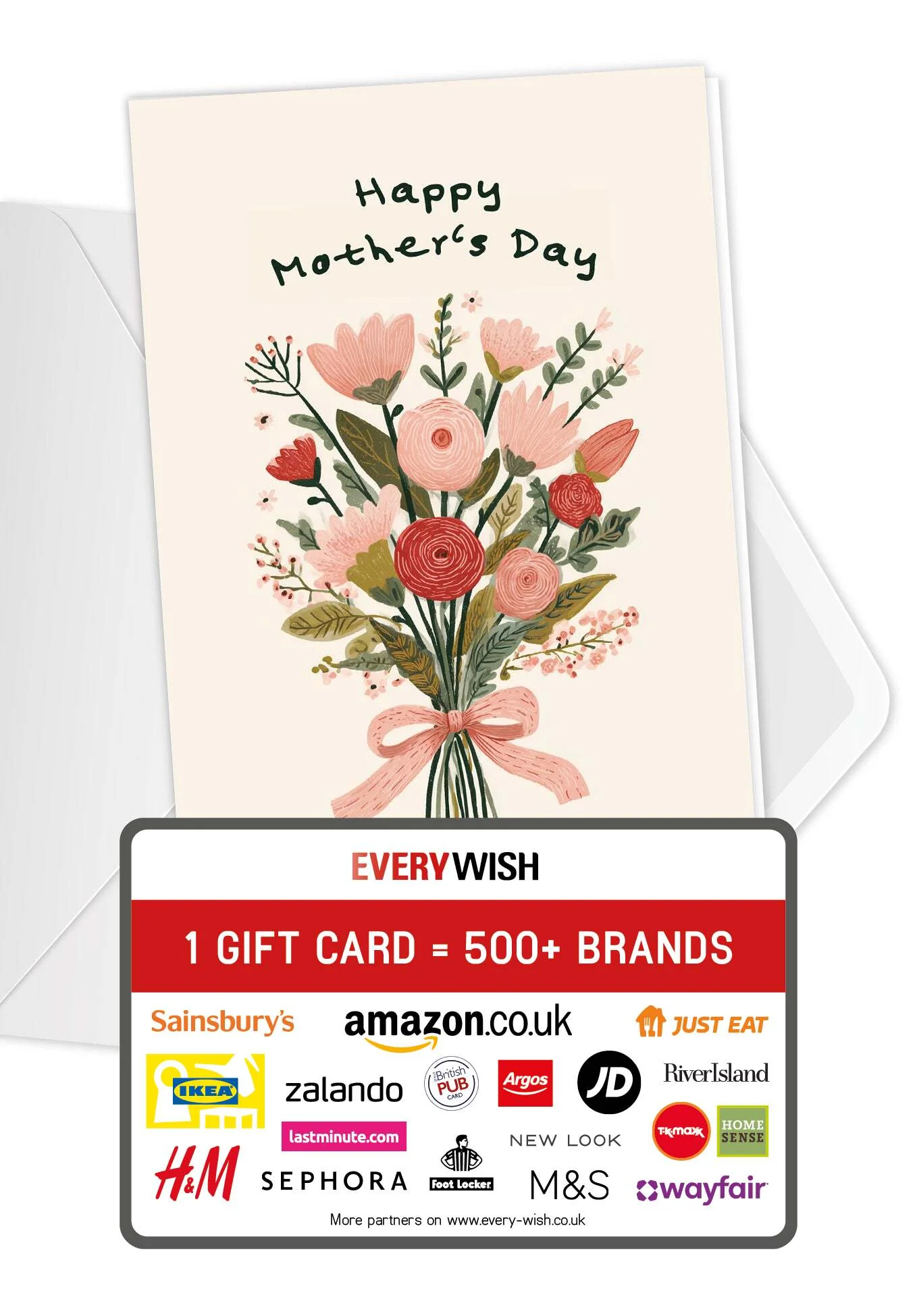 Happy Mother's Day - Bouquet Pink PDF