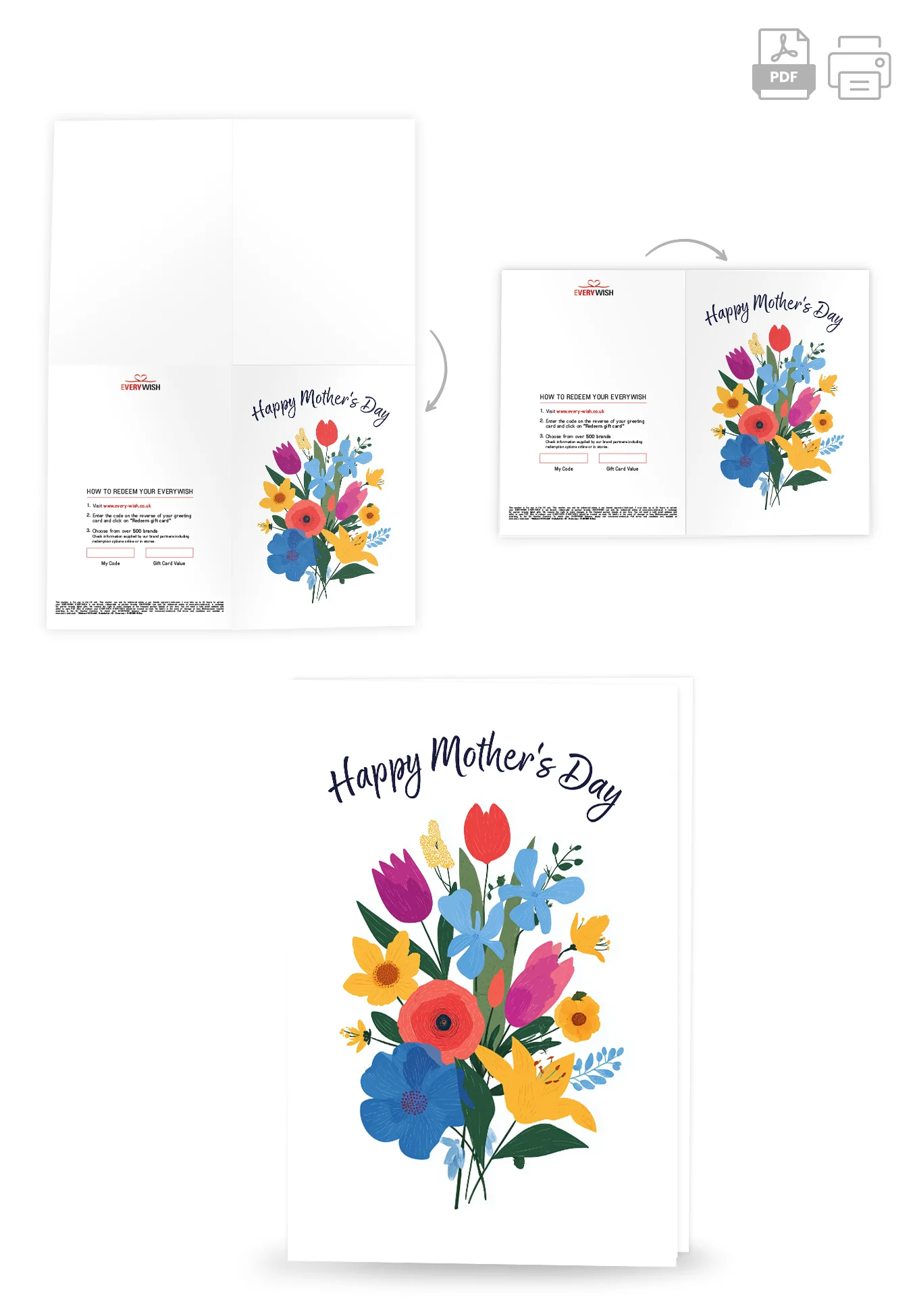 Happy Mother's Day - Flower Bouquet PDF - Image 4