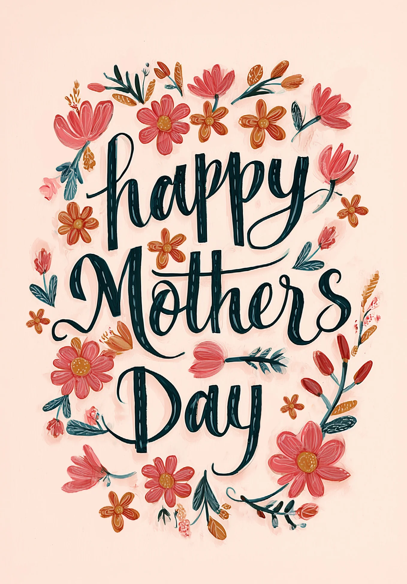 Happy Mothers Day - Flowers Pink - Image 2