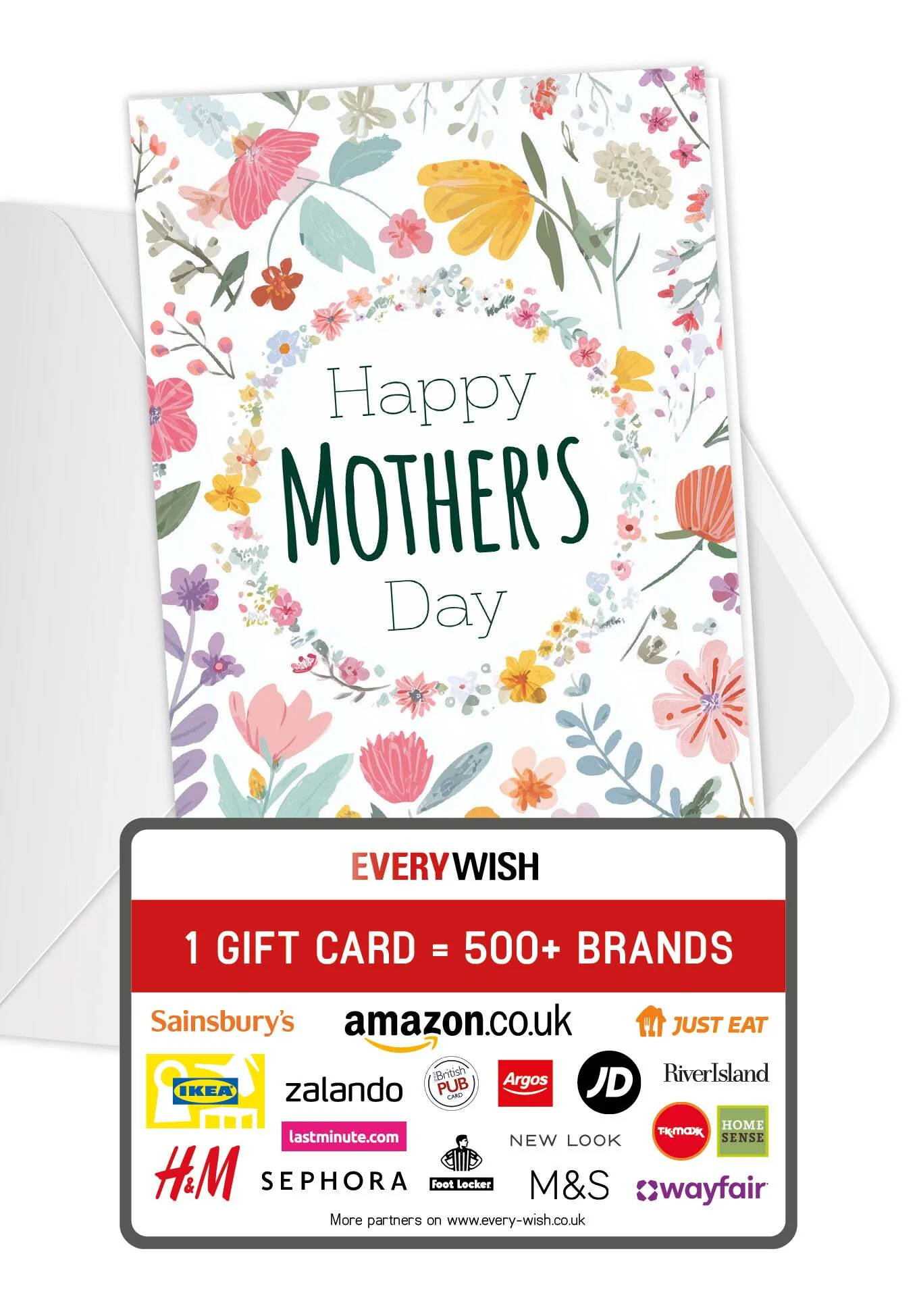 Happy Mother's Day - Illustrative Flowers PDF