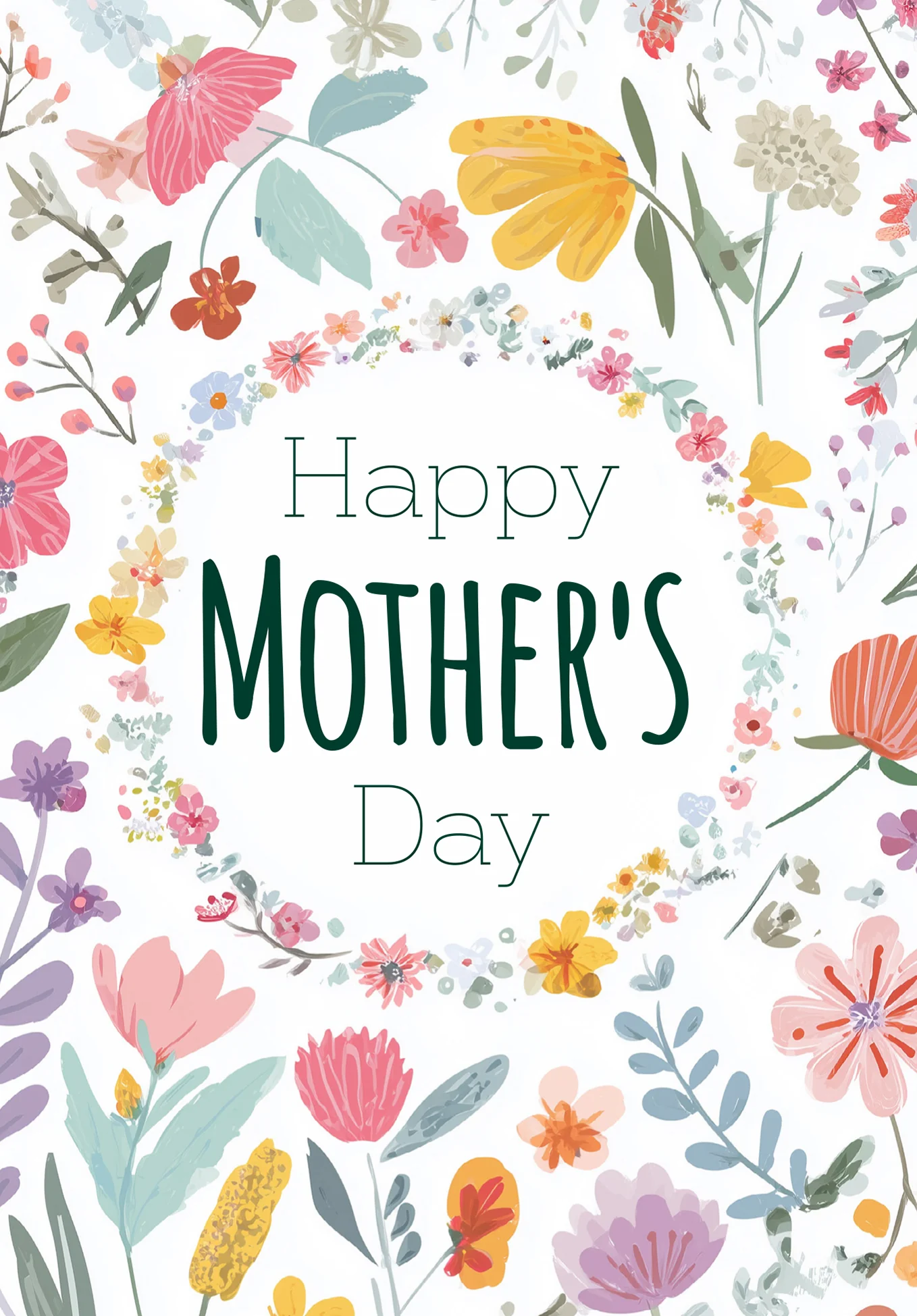 Happy Mother's Day - Illustrative Flowers PDF - Image 2