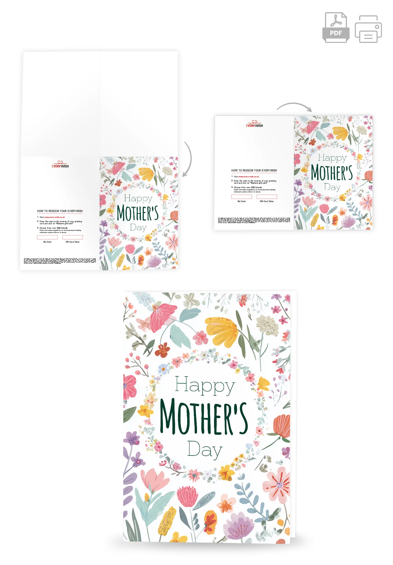 Happy Mother's Day - Illustrative Flowers PDF - Image 4