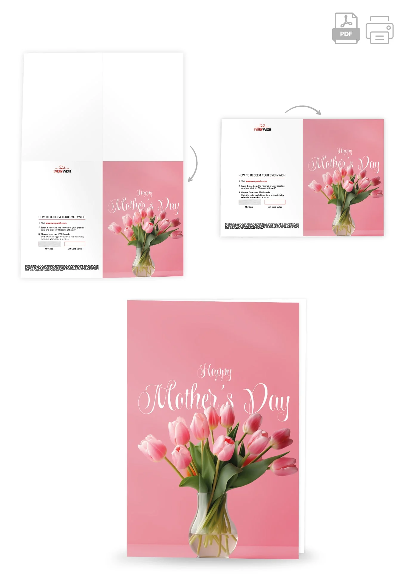 Happy Mother's Day - Tulip vase PDF - Image 4
