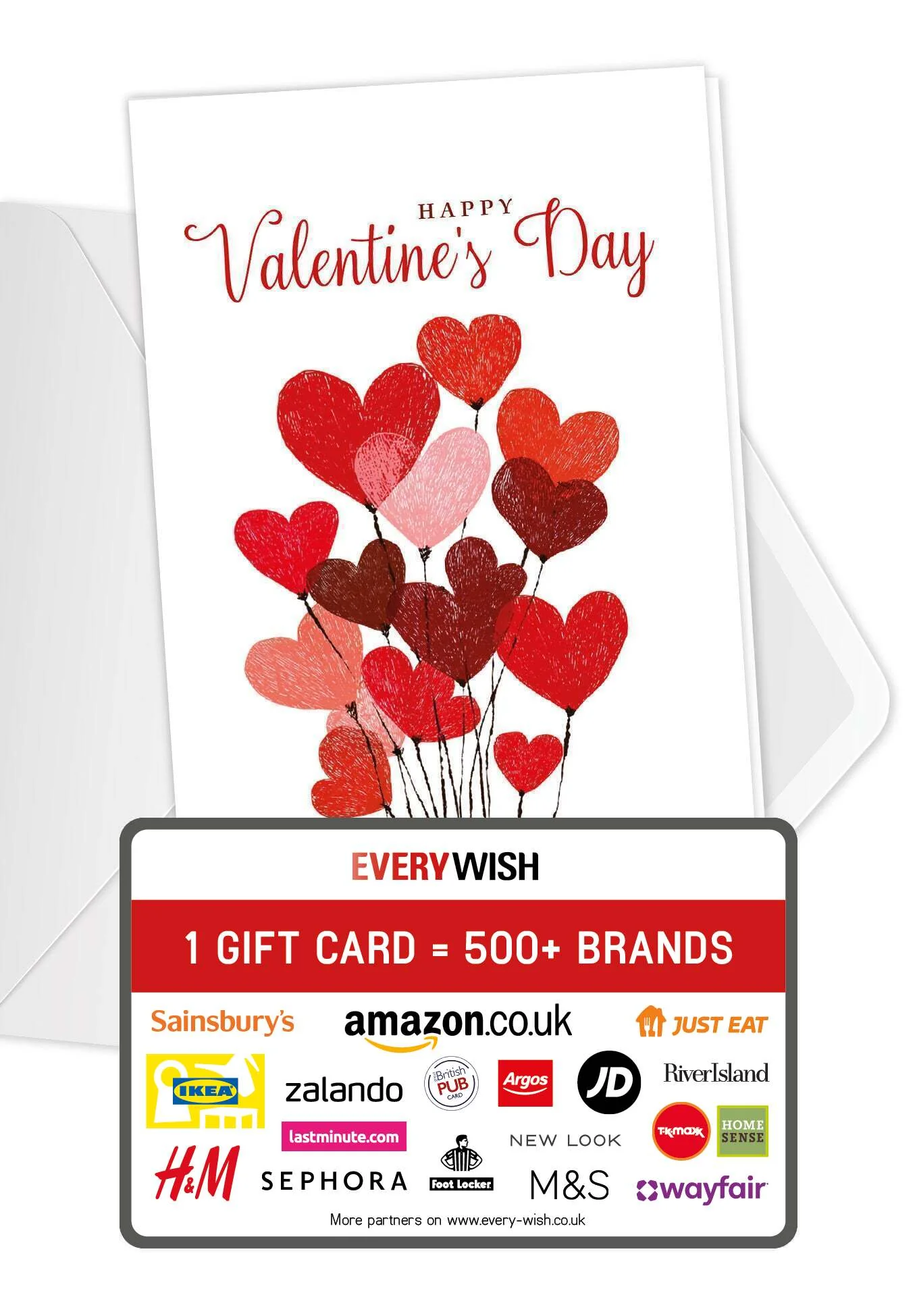 Happy Valentines Day - Heart Balloons PDF