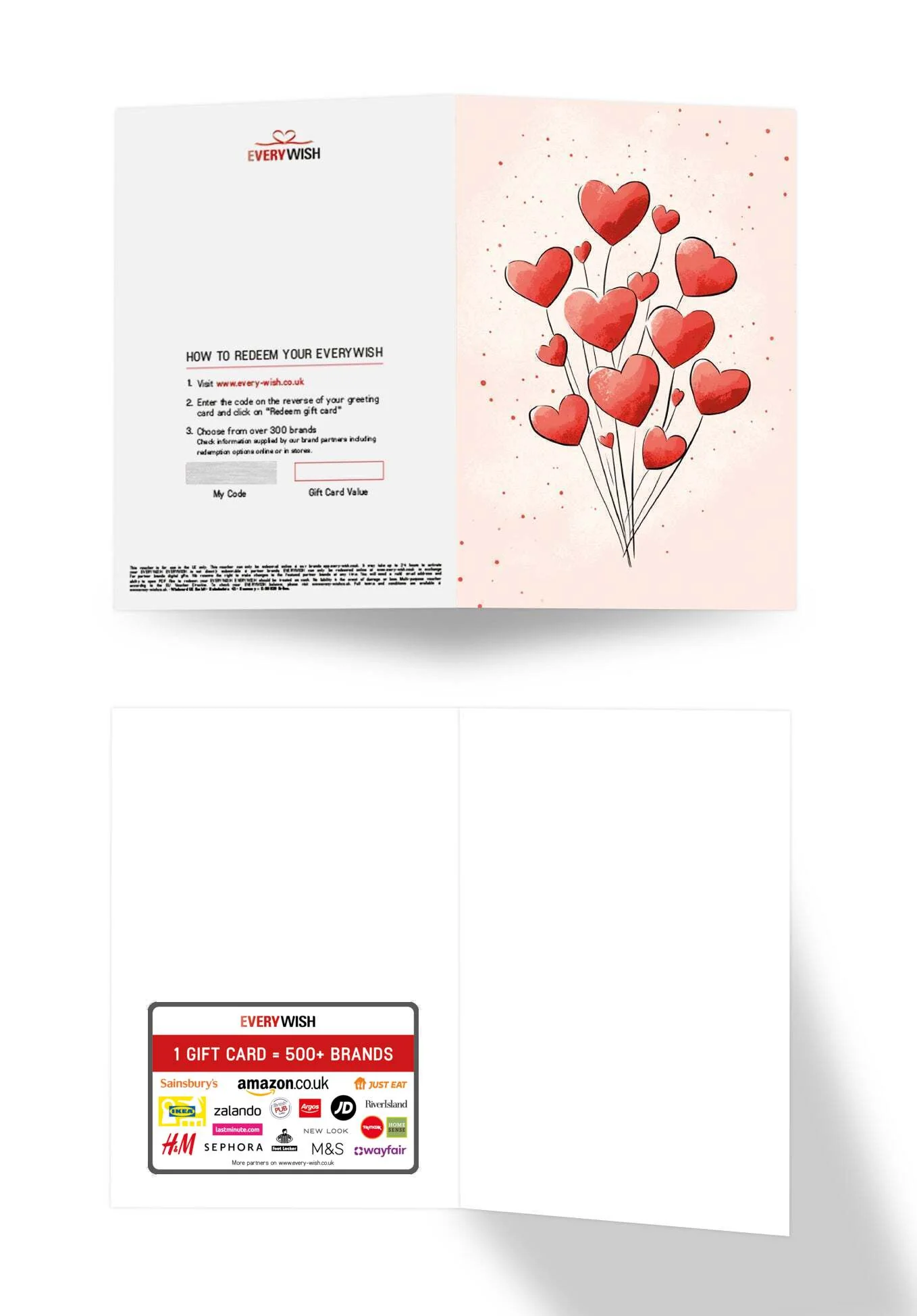 Heart balloons watercolour PDF - Image 3