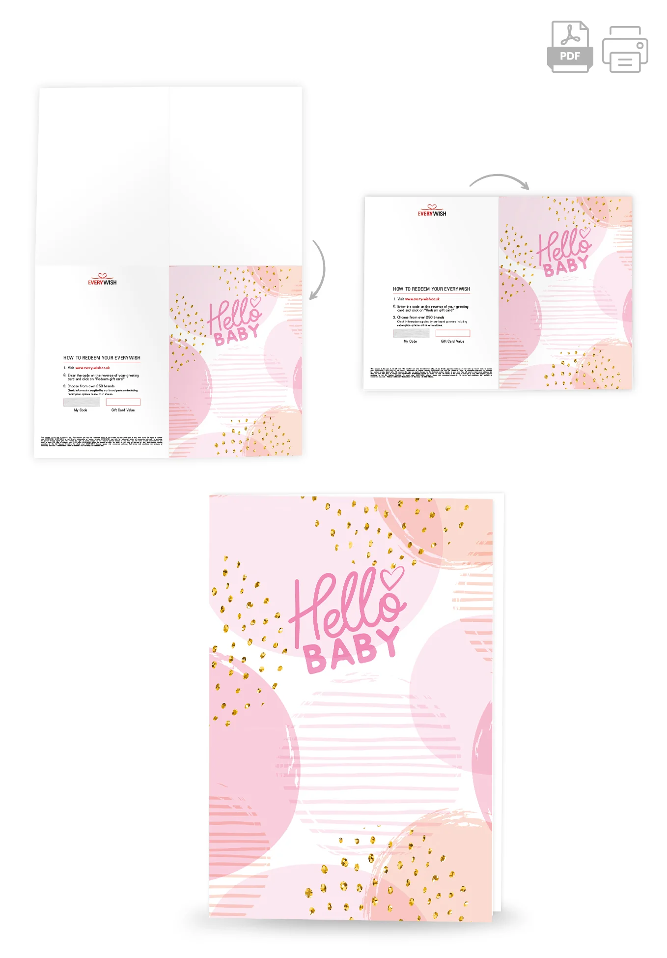 Hello Baby - Pink - Image 4