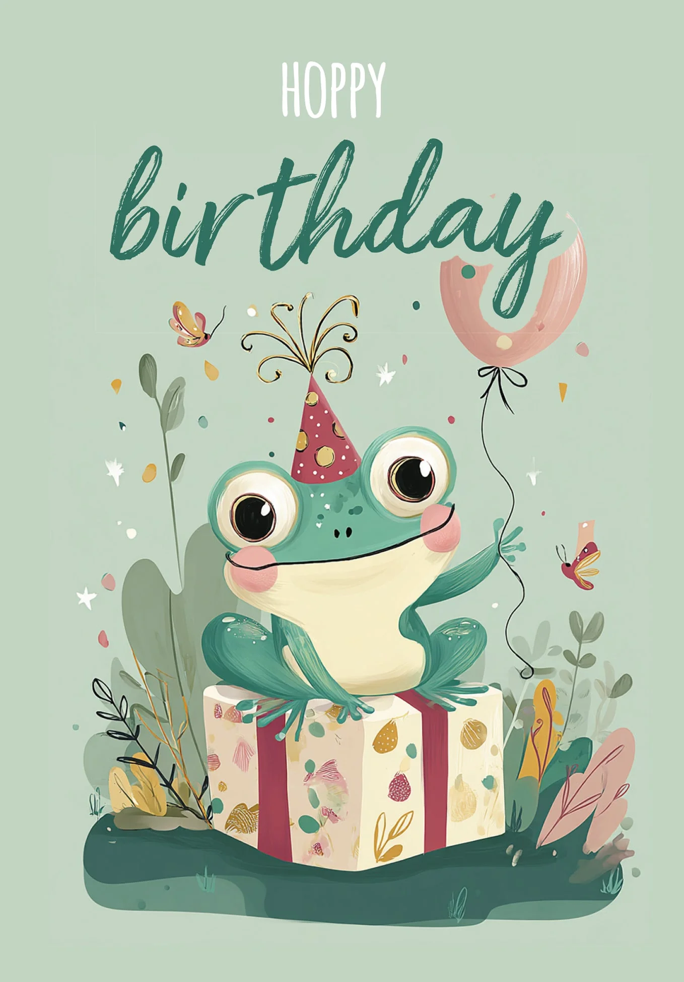 Hoppy birthday - Frog PDF - Image 2