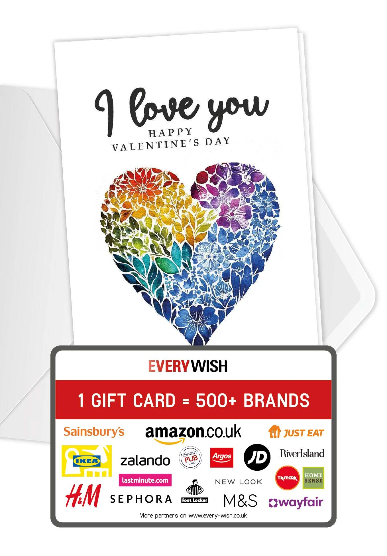 I love you - Colorful Heart PDF