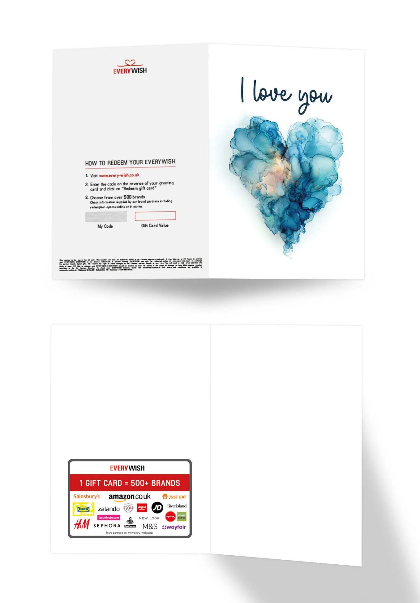 I love you - Heart Blue PDF - Image 3