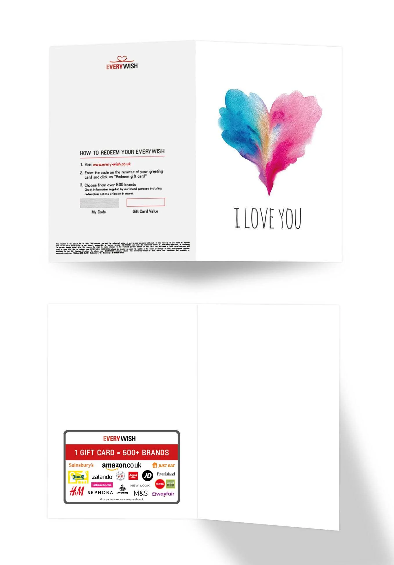 I love you - Heart Blue-Pink PDF - Image 3
