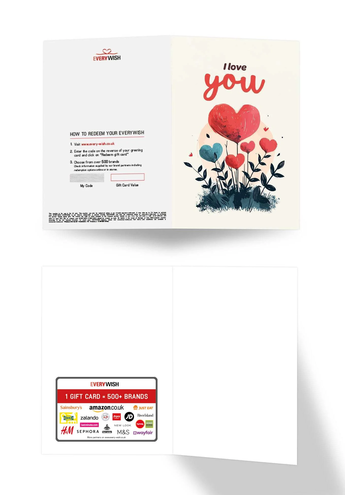 I love you - Heartflowers - Image 3