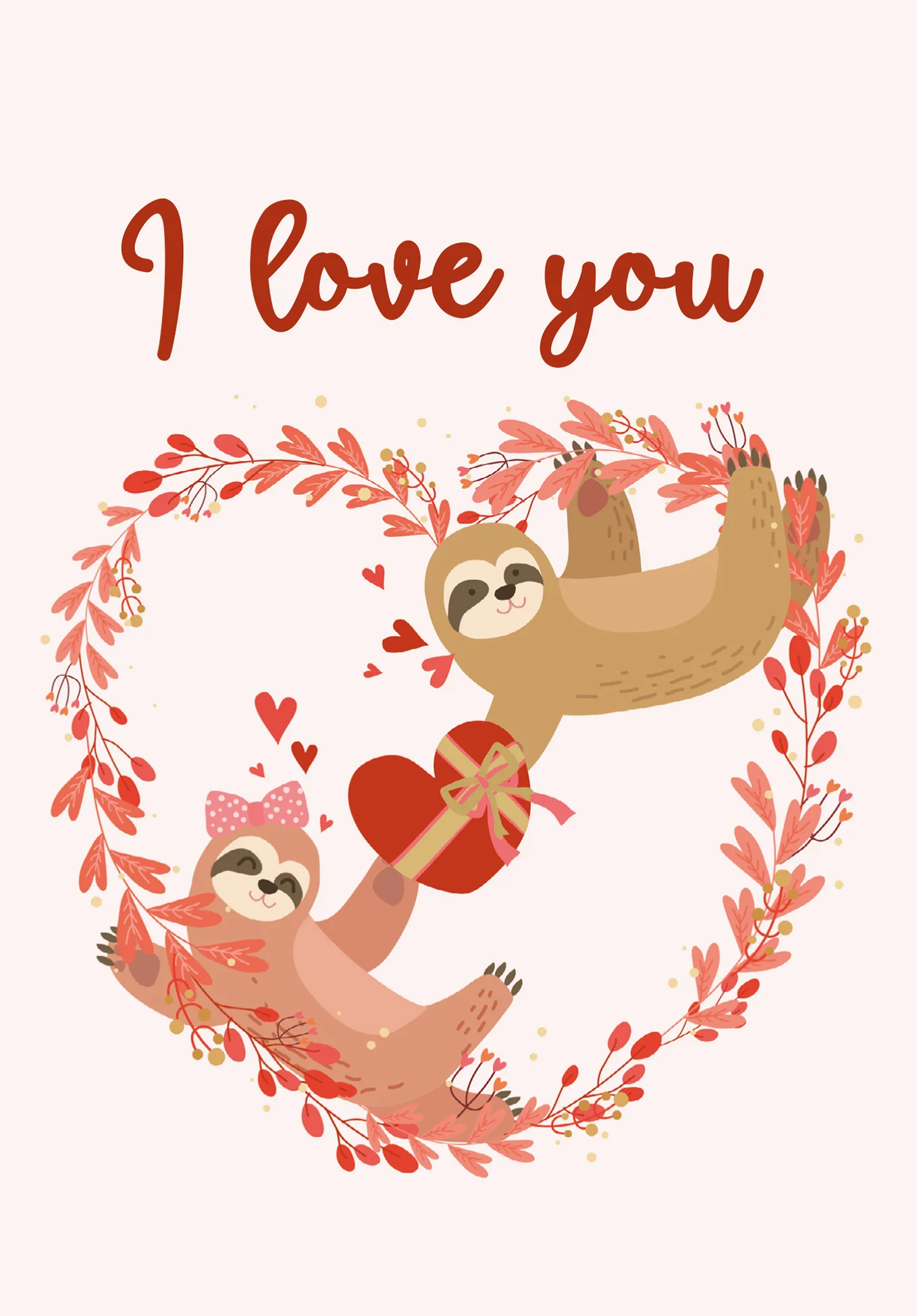 I love you - Sloth Heart - Image 2