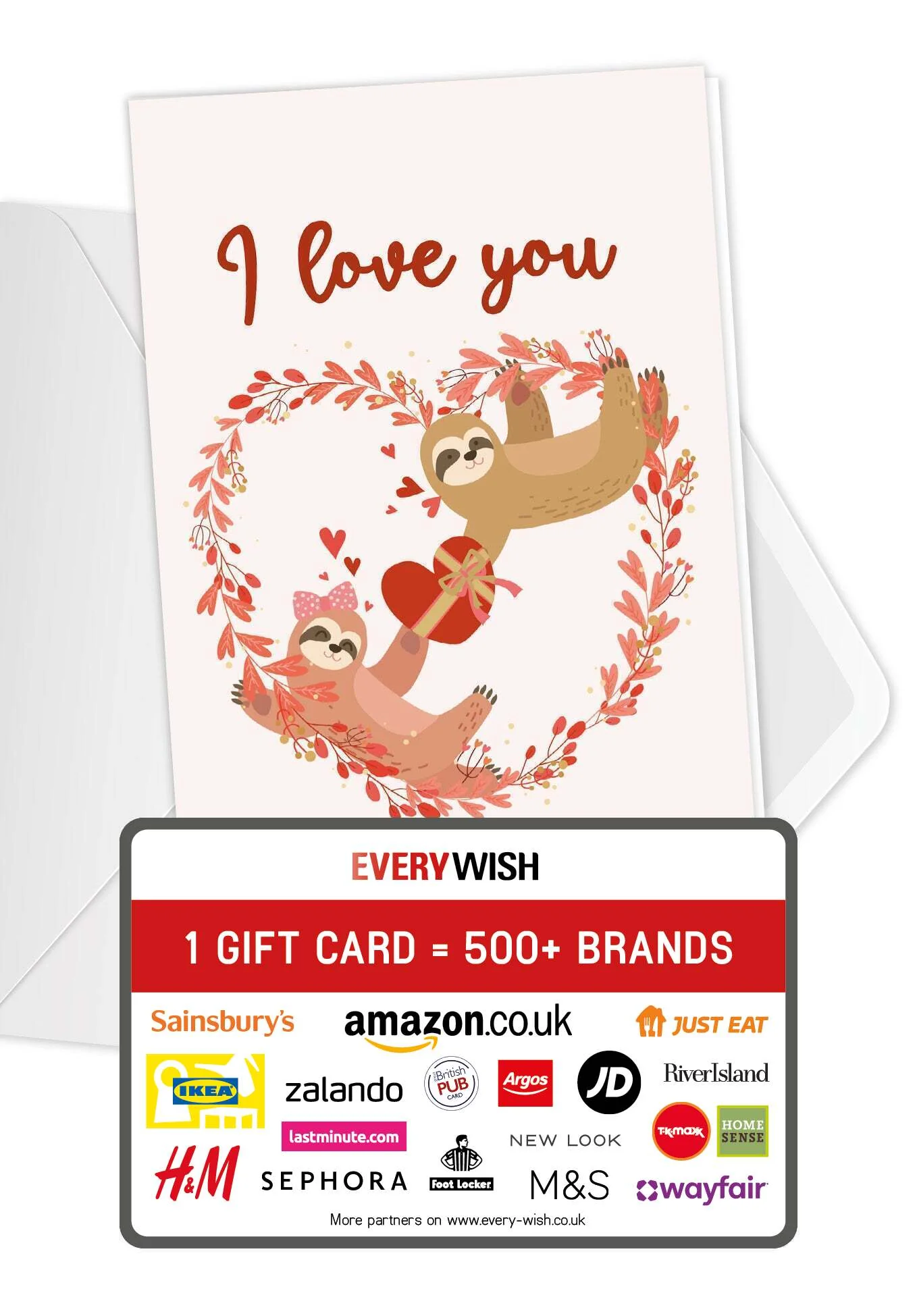 I love you - Sloth Heart PDF