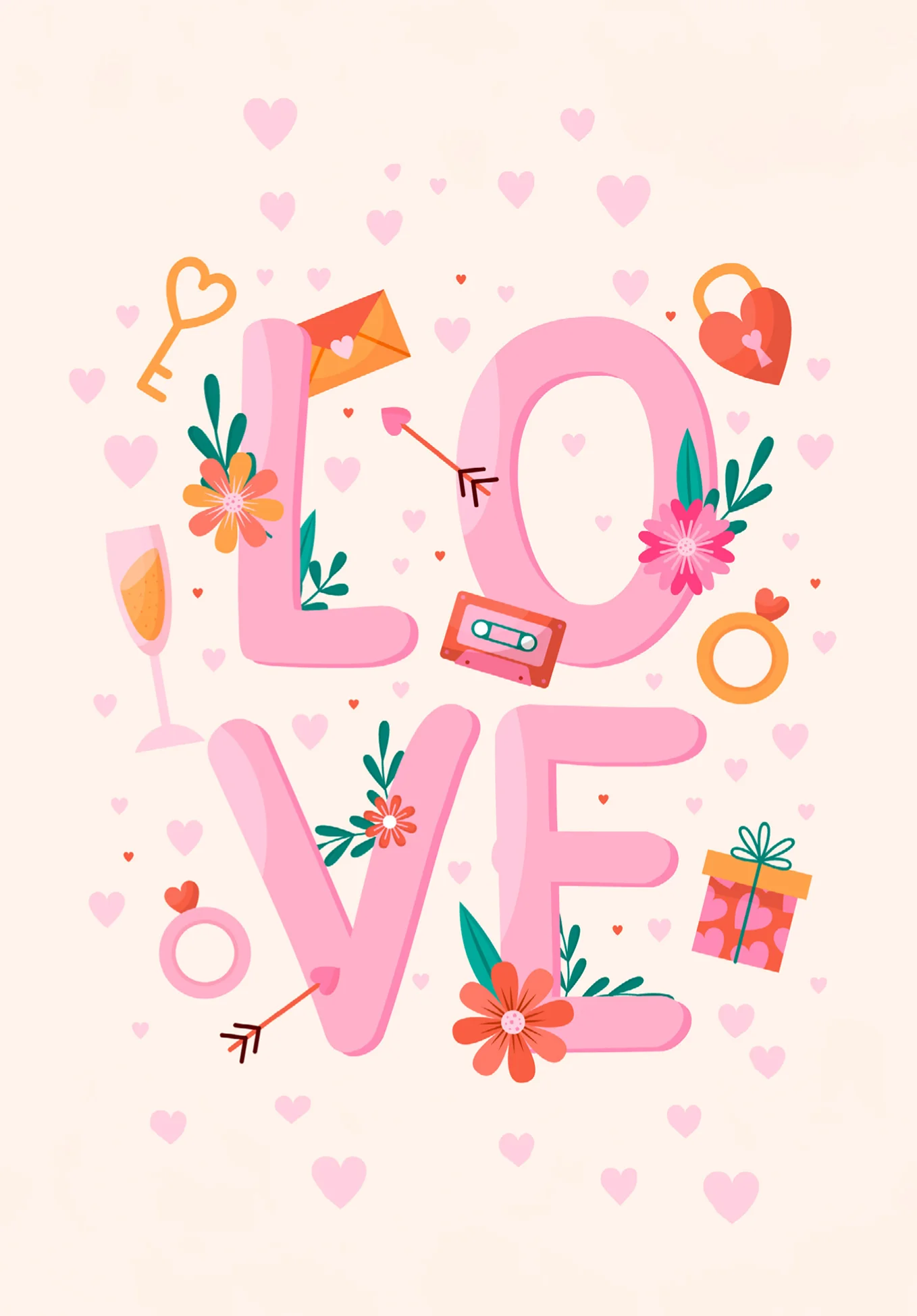 Love - Pink - Image 2