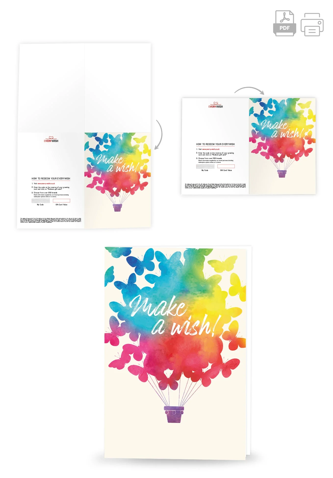 Make a wish - Butterfly PDF (Optional: With logo for an additional € 2) - Image 4